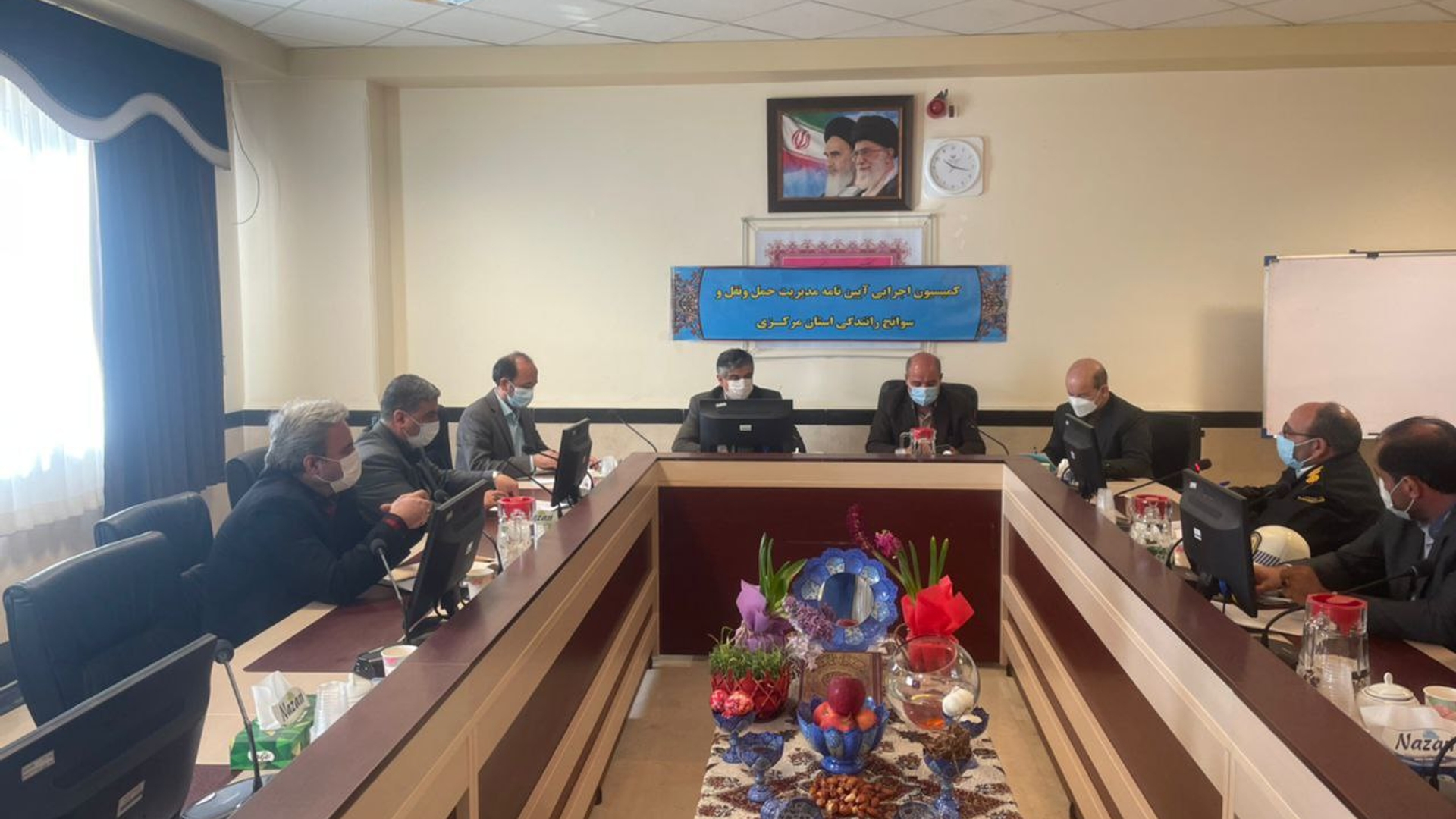 جلسه کمیسیون اجرایی آیین نامه مدیریت حمل و نقل و سوانح رانندگی استان برگزار گردید.