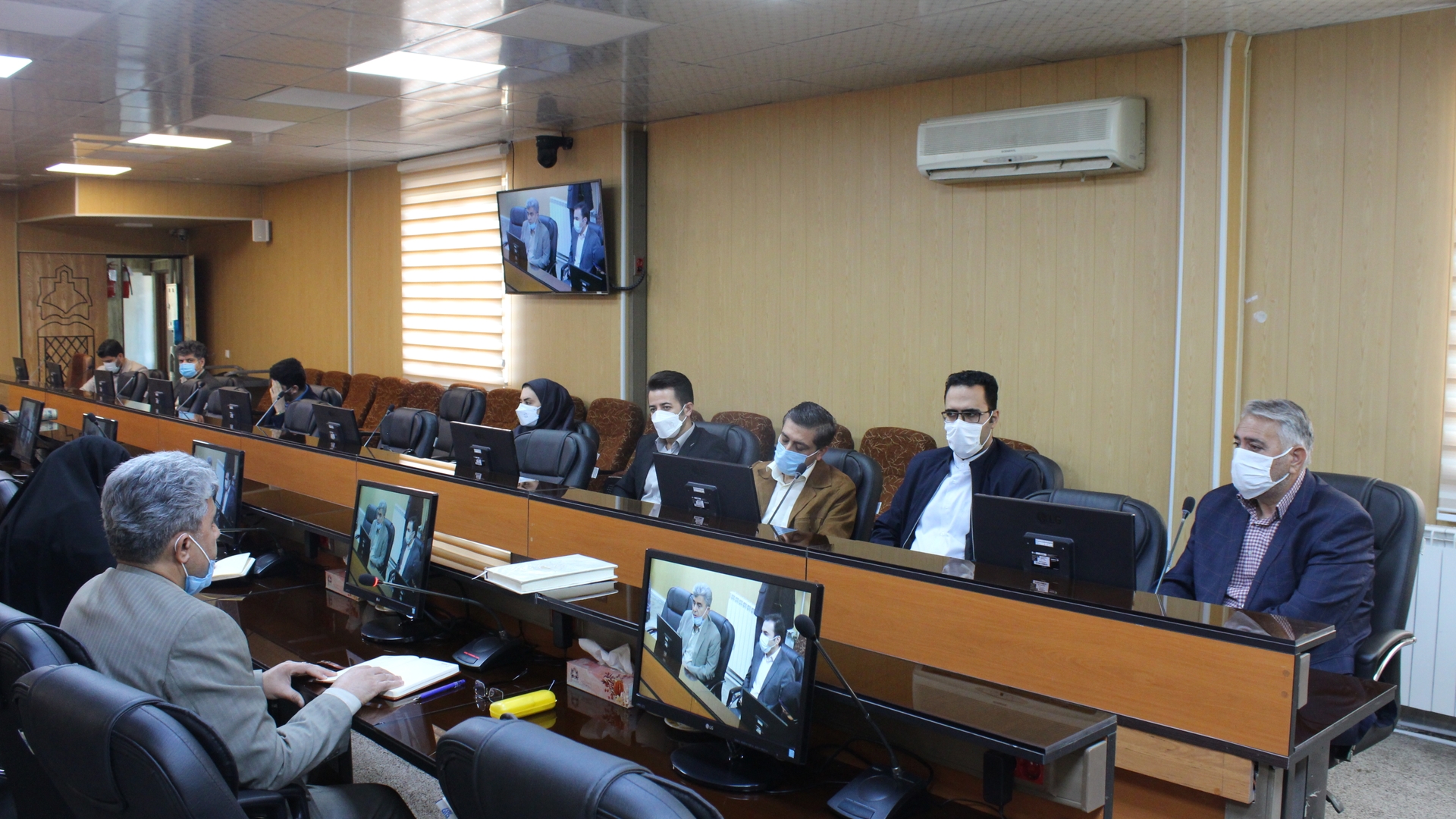 جلسه کارگروه فناوری اطلاعات و ارتباطات شورای پدافند غیرعامل استان