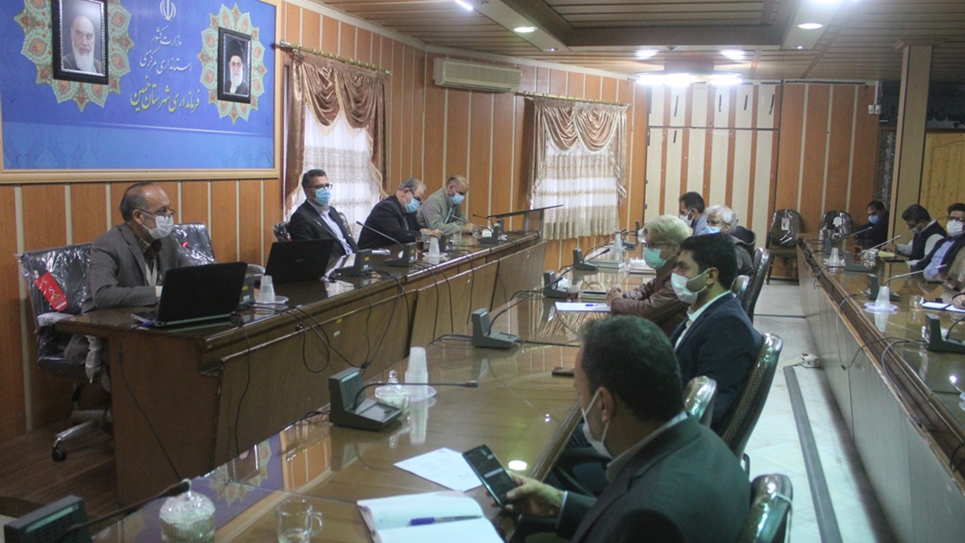جلسه کمیته مناسب سازی محیط معلولان و سالمندان شهرستان خمین برگزار شد