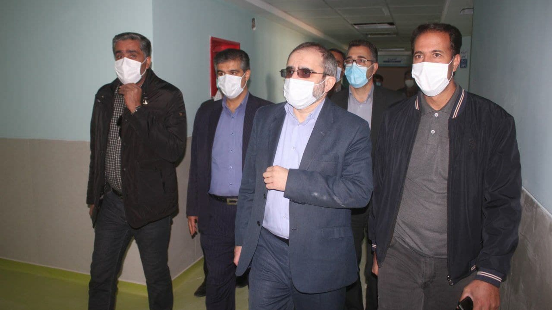 بازدید مسئولان استان از بیمارستان در حال احداث خمین