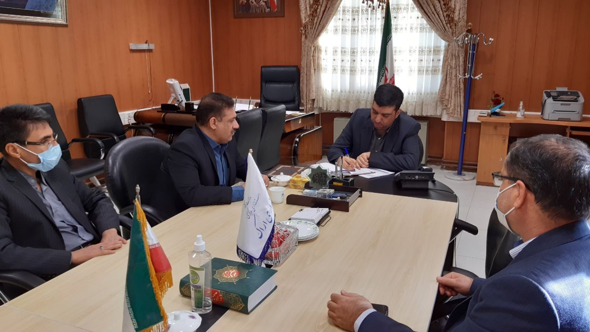 دیدار مدیر کل فنی حرفه‌ای استان با سرپرست فرمانداری شهرستان اراک
