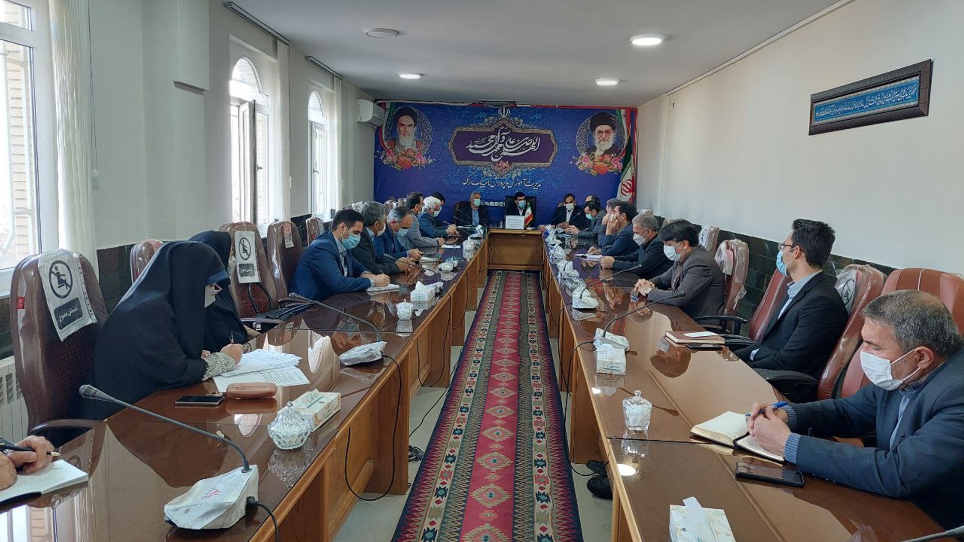 دویست و هشتاد و نهمین جلسه شورای آموزش وپرورش شهرستان اراک برگزار شد