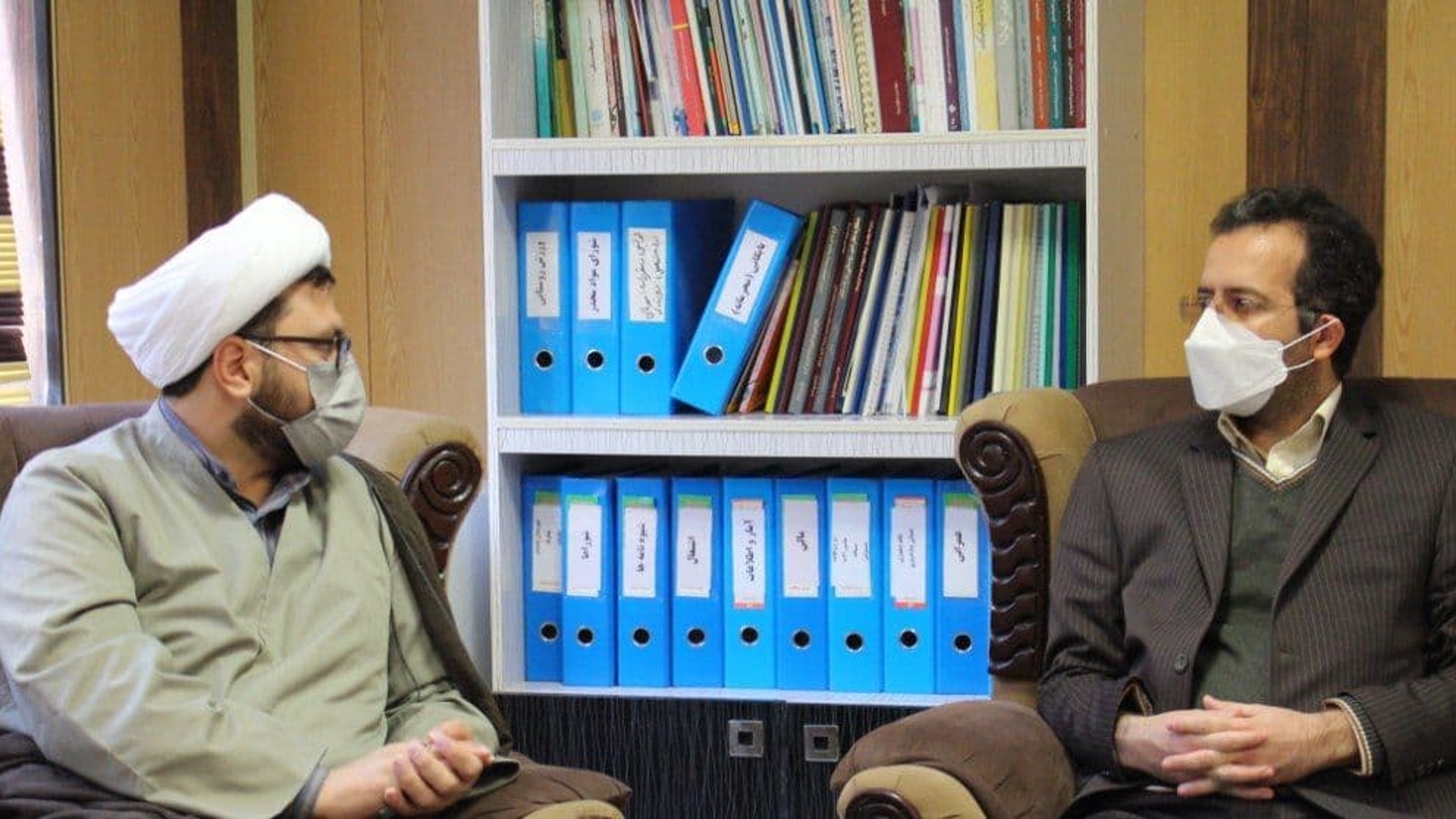 نشست مدیرکل دفتر امور روستایی و شوراها با معاون سازمان تبلیغات اسلامی استان