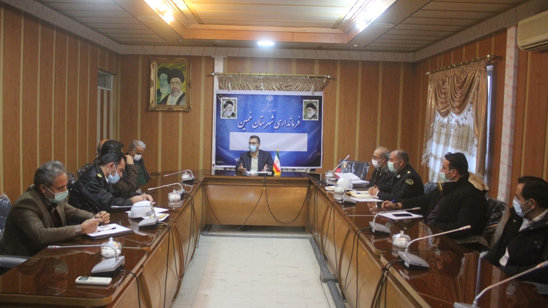 جلسه شورای ترافیک شهرستان خمین برگزار شد.