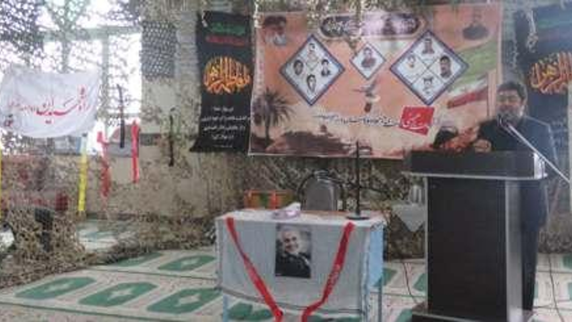 یادواره شهدای محله حصار شهر خنداب در مسجد صاحب الزمان (عج)باحضور گازری سرپرست فرمانداری