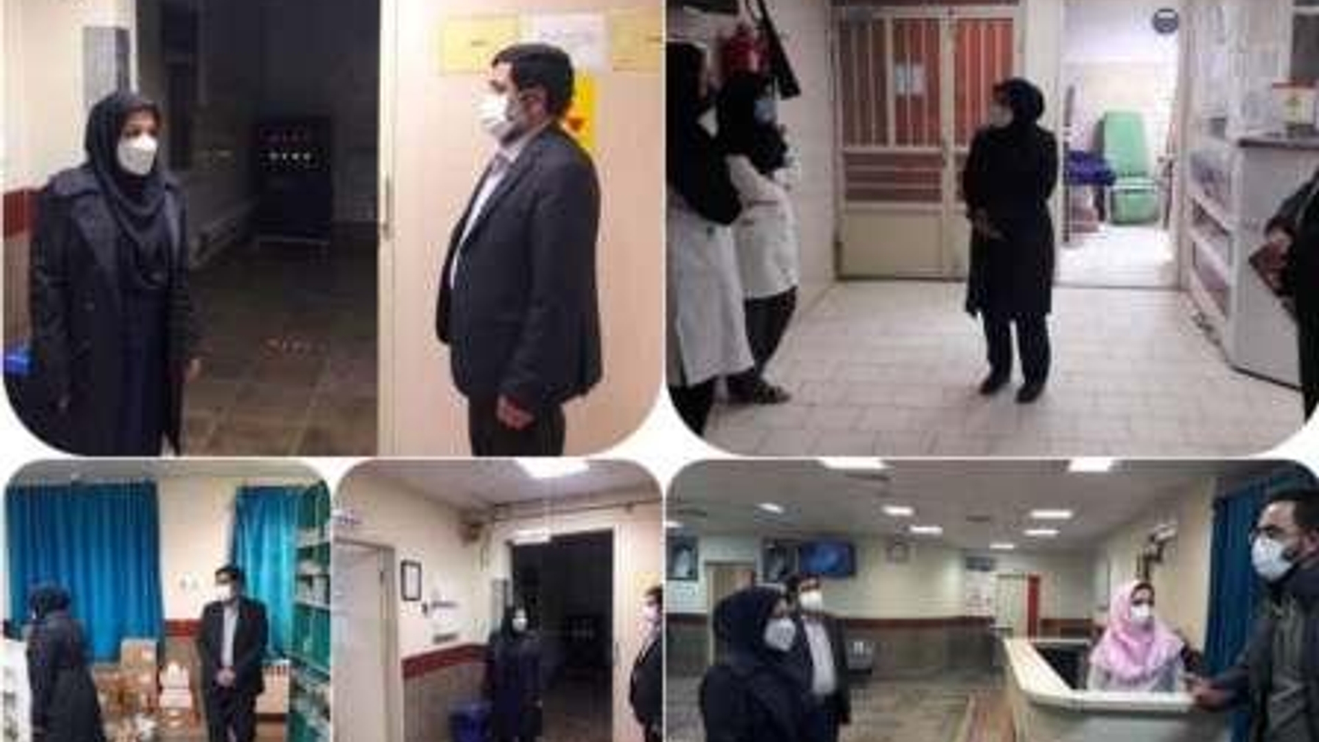 بازدید شبانه فرماندار از بیمارستان مهر خنداب