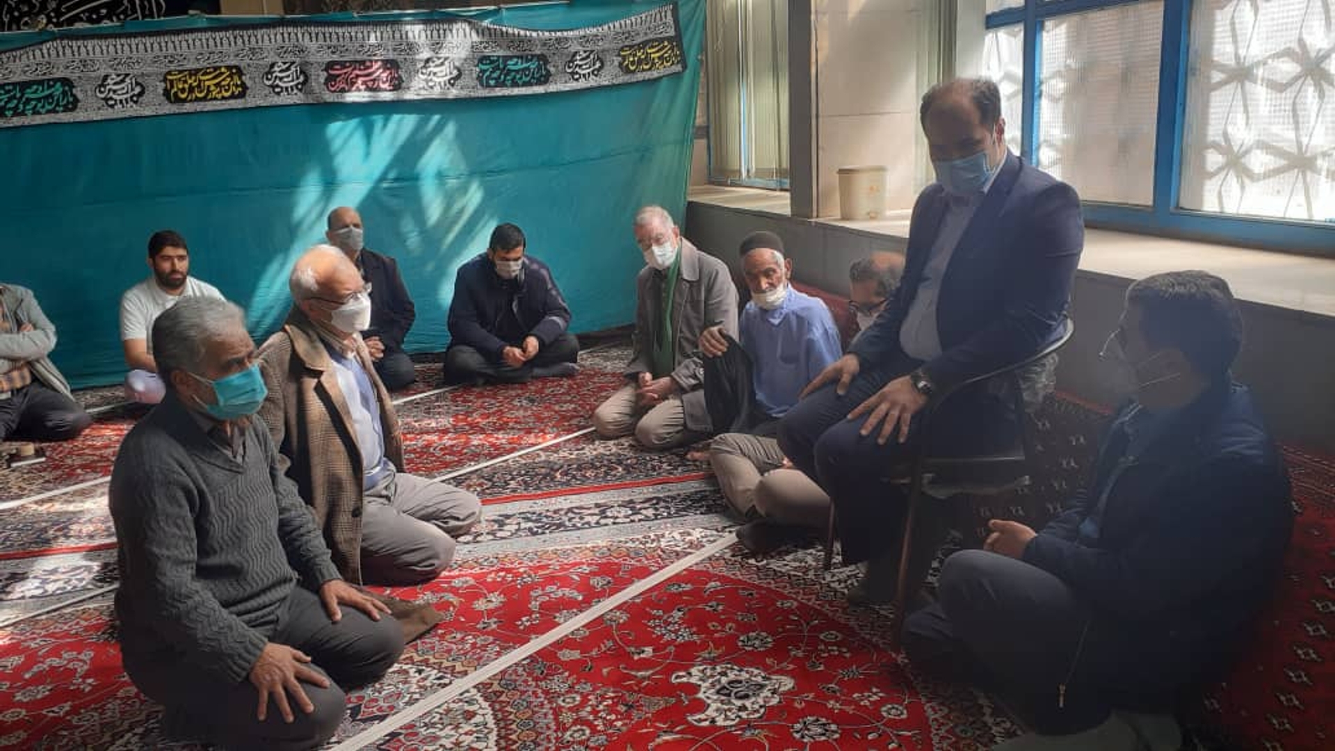دیدار مردمی فرماندار شهرستان دلیجان با مردم شهر نراق