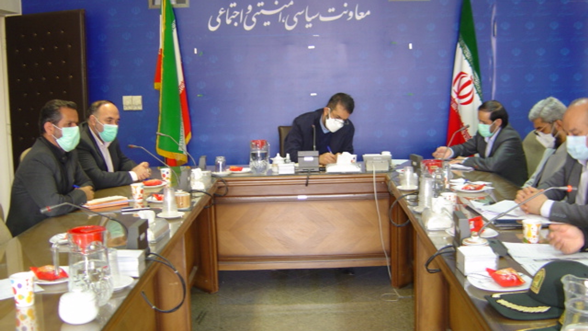 جلسه کمیسیون پیشگیری و مقابله با سرقت استان مورخ 1400-12-15