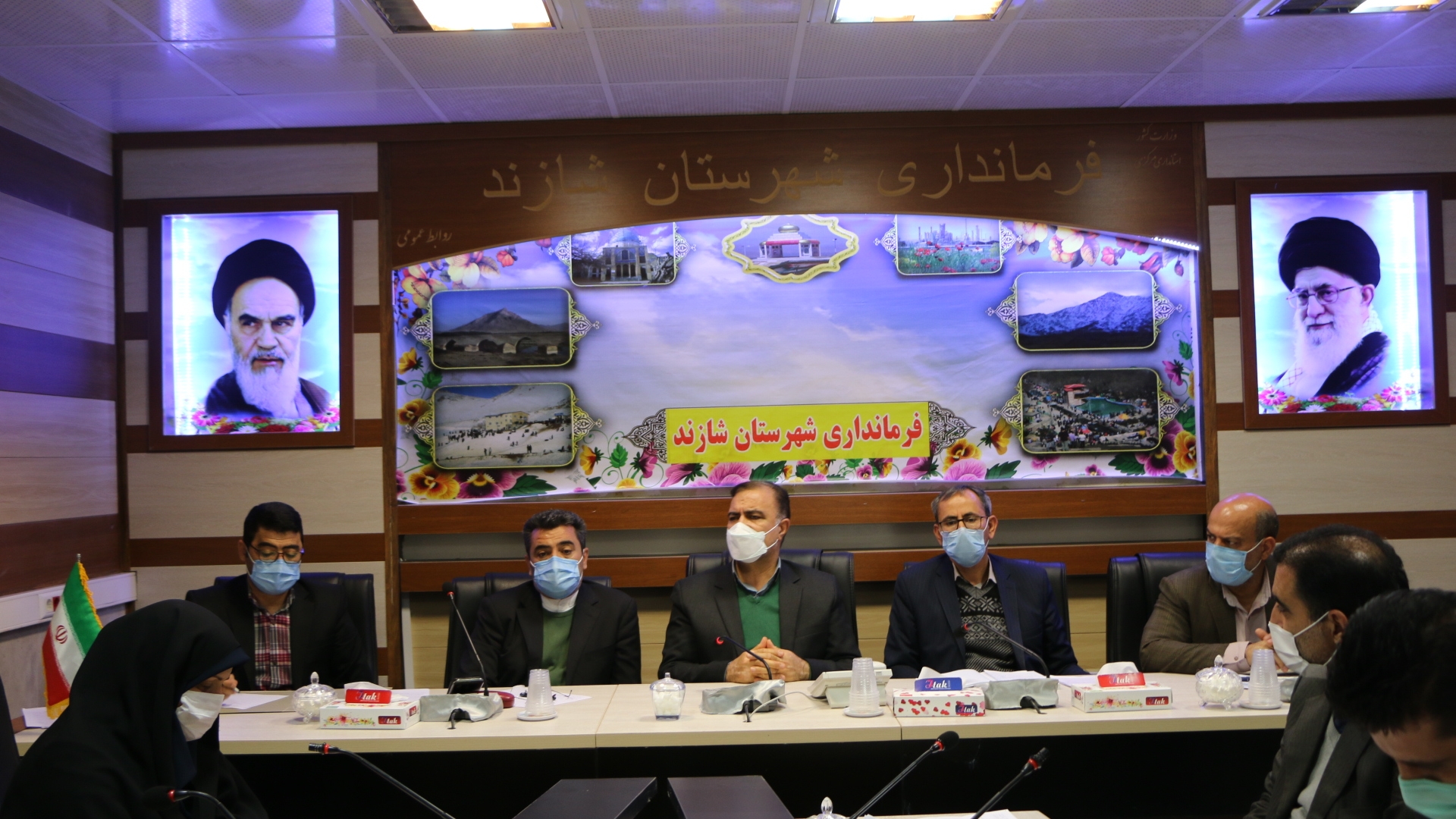 برگزاری یازدهمین جلسه ستاد تنظیم بازار شهرستان شازند به ریاست دکتر رمضانی فرماندار