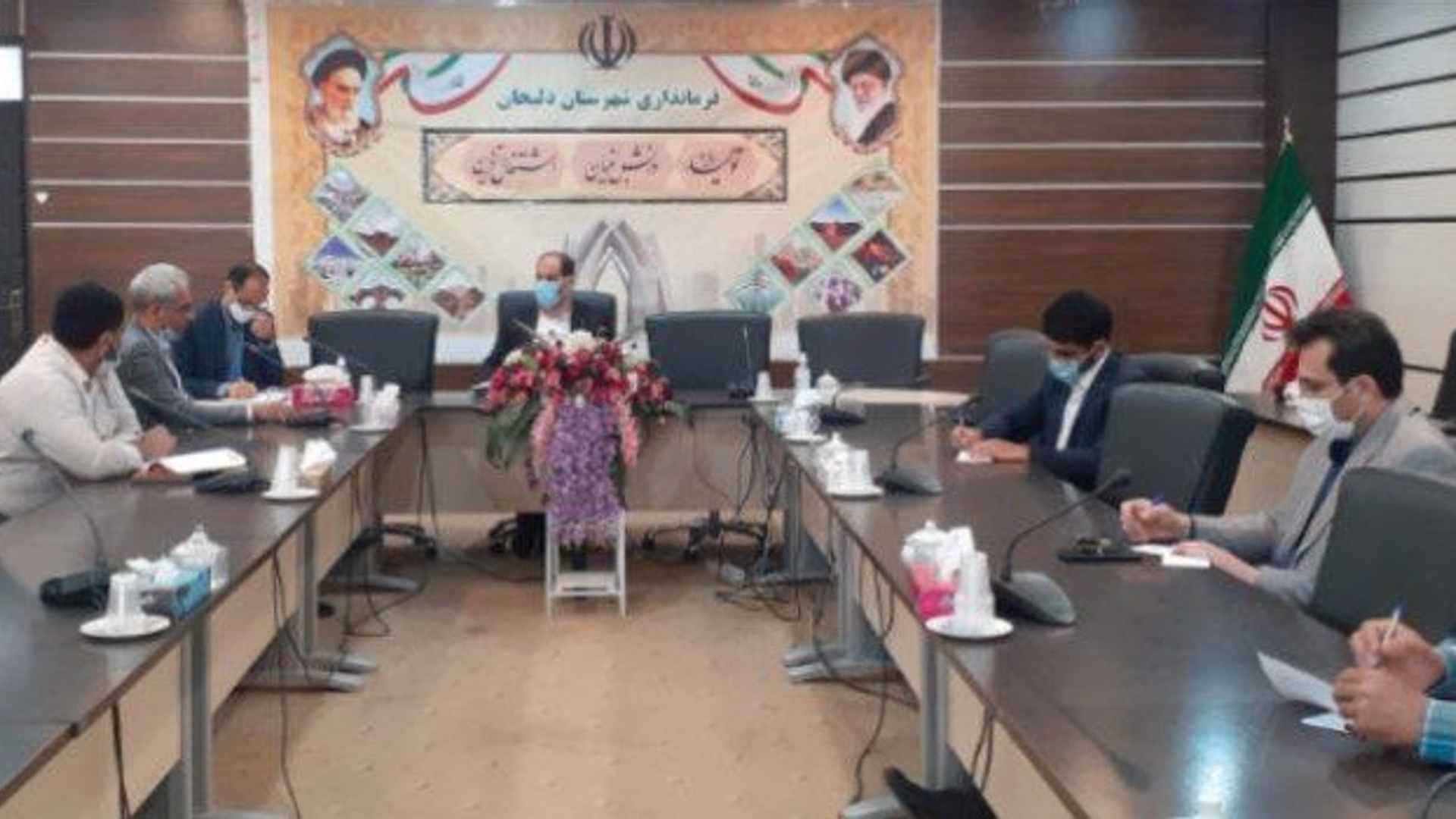 جلسه کمیسیون دانشجویی شهرستان دلیجان