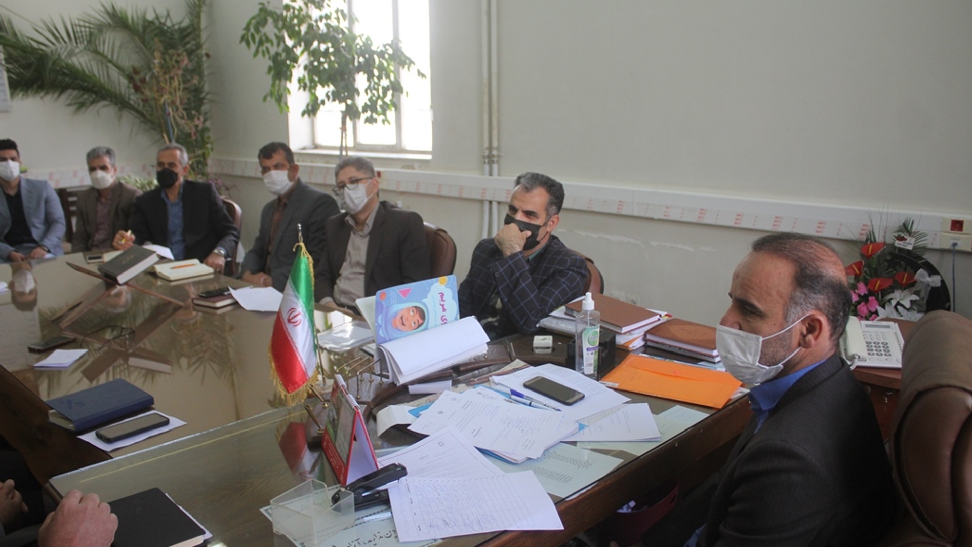 جلسه کمیسیون پیشگیری  از ساخت و ساز غیر مجاز در شهرستان خمین برگزار شد
