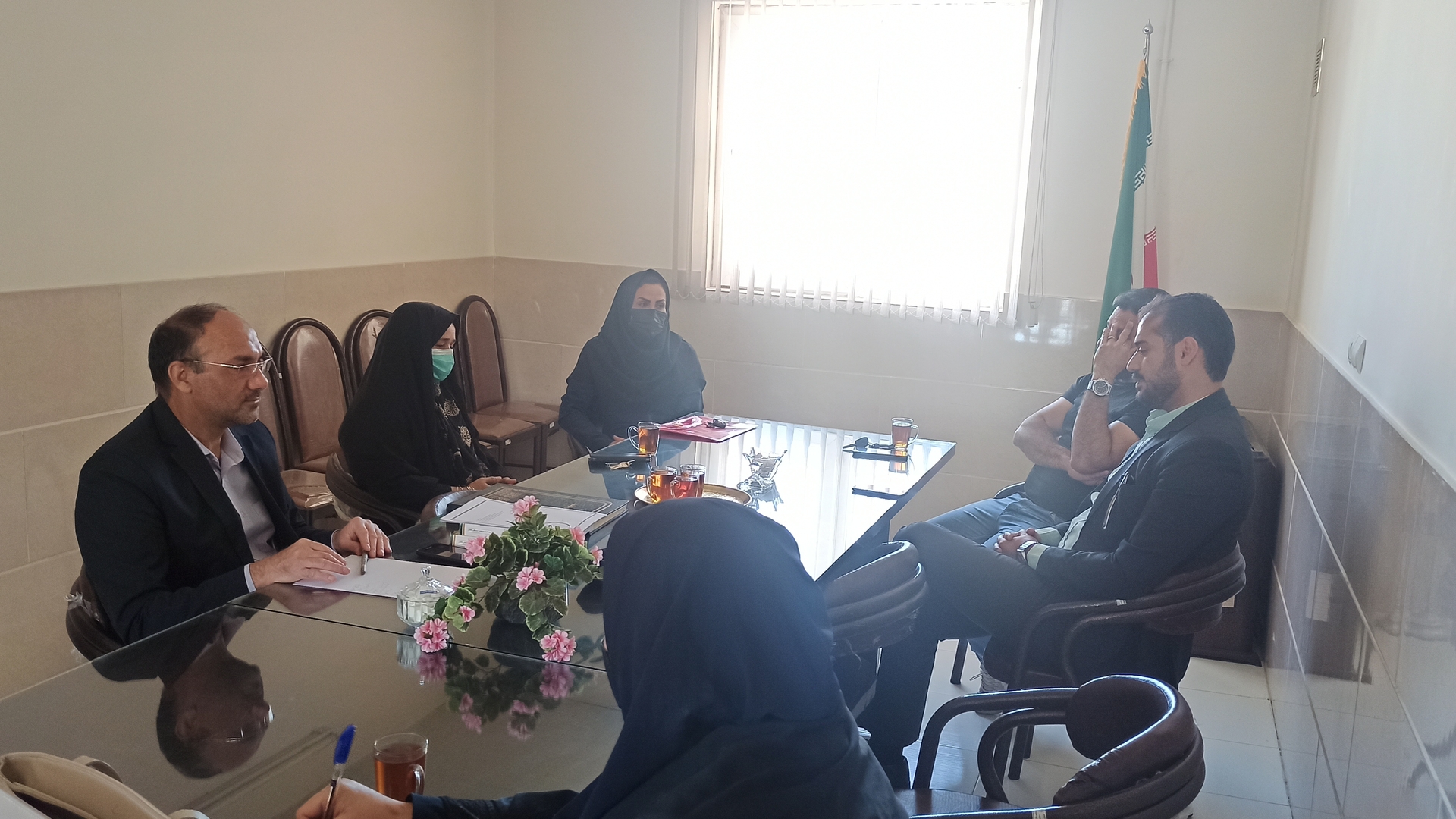 جلسه مشترک با اعضای شورای روستای لریجان