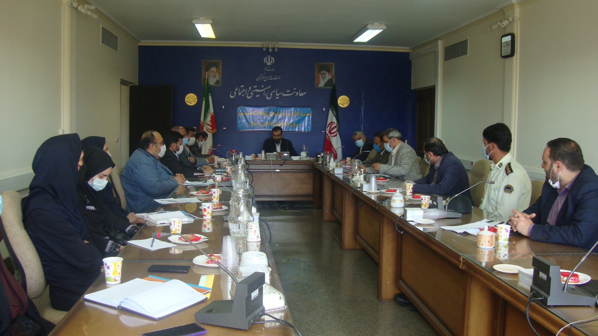 جلسه کارگروه فرهنگی و تبلیغات کمیسیون مبارزه با قاچاق کالا و ارز  استان برگزار شد