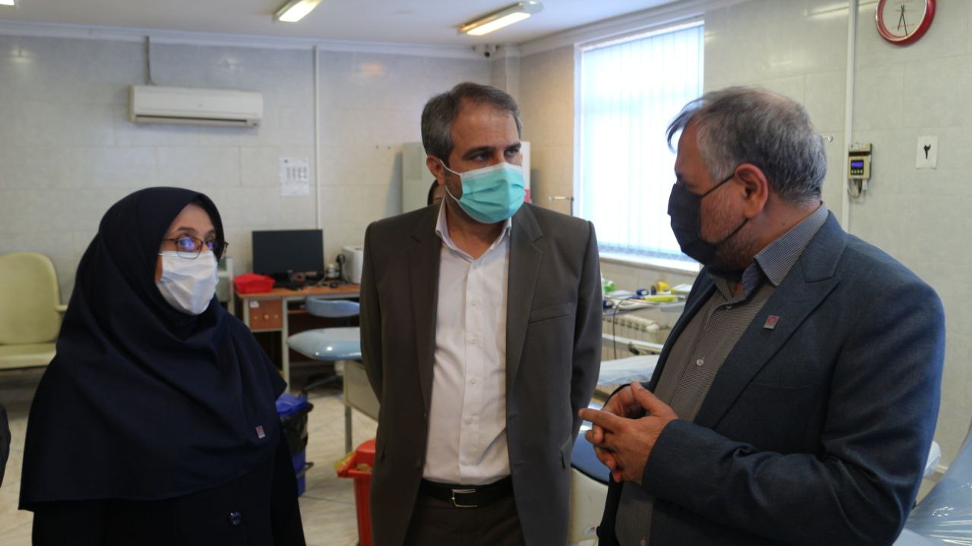 سفر جمالی ، مدیر عامل سازمان انتقال خون ایران به ساوه