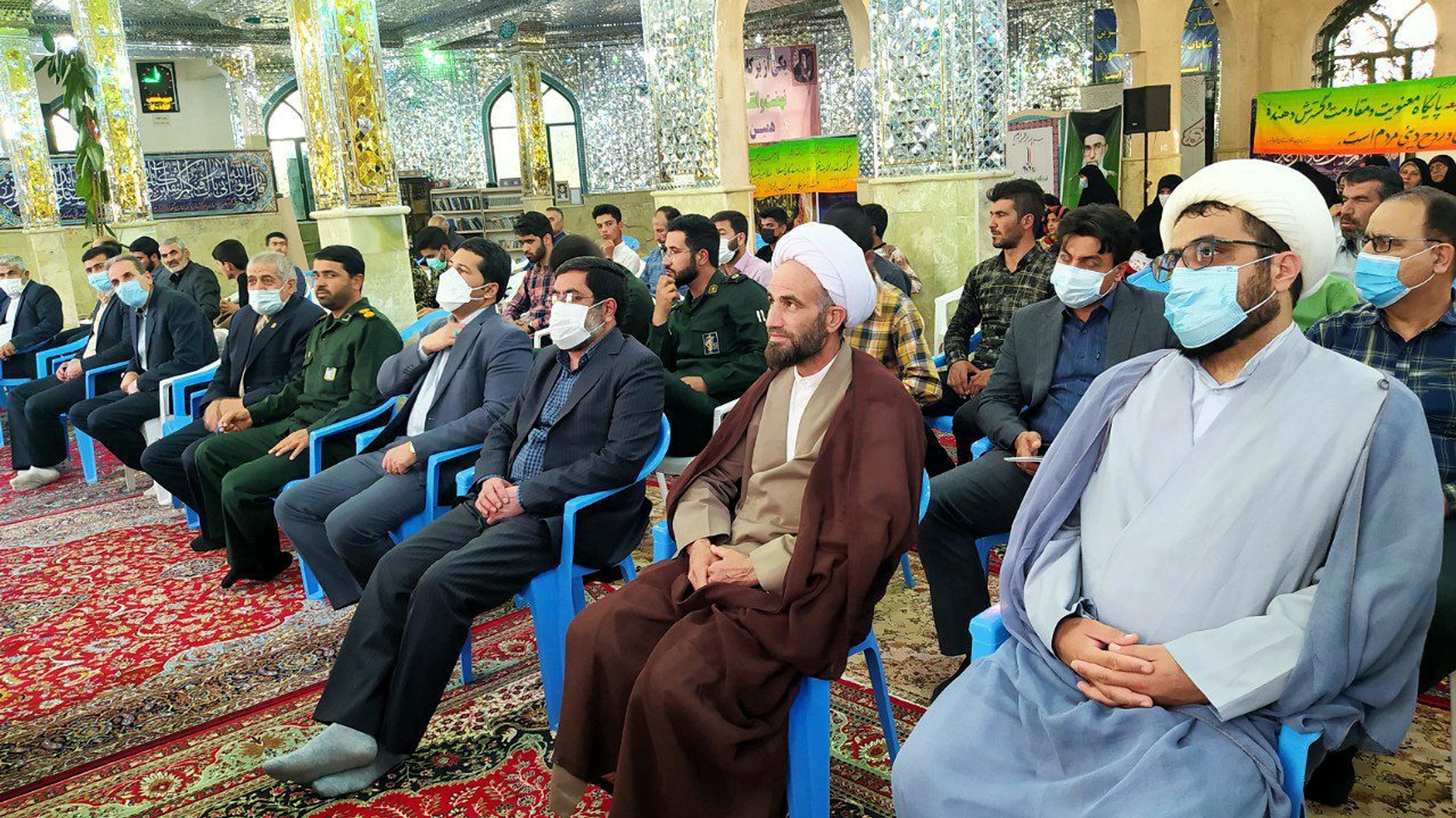برگزاری مراسم بزرگداشت حماسه سوم خرداد و یادبود حجت الاسلام فاطمی نیا در شهرستان خنداب