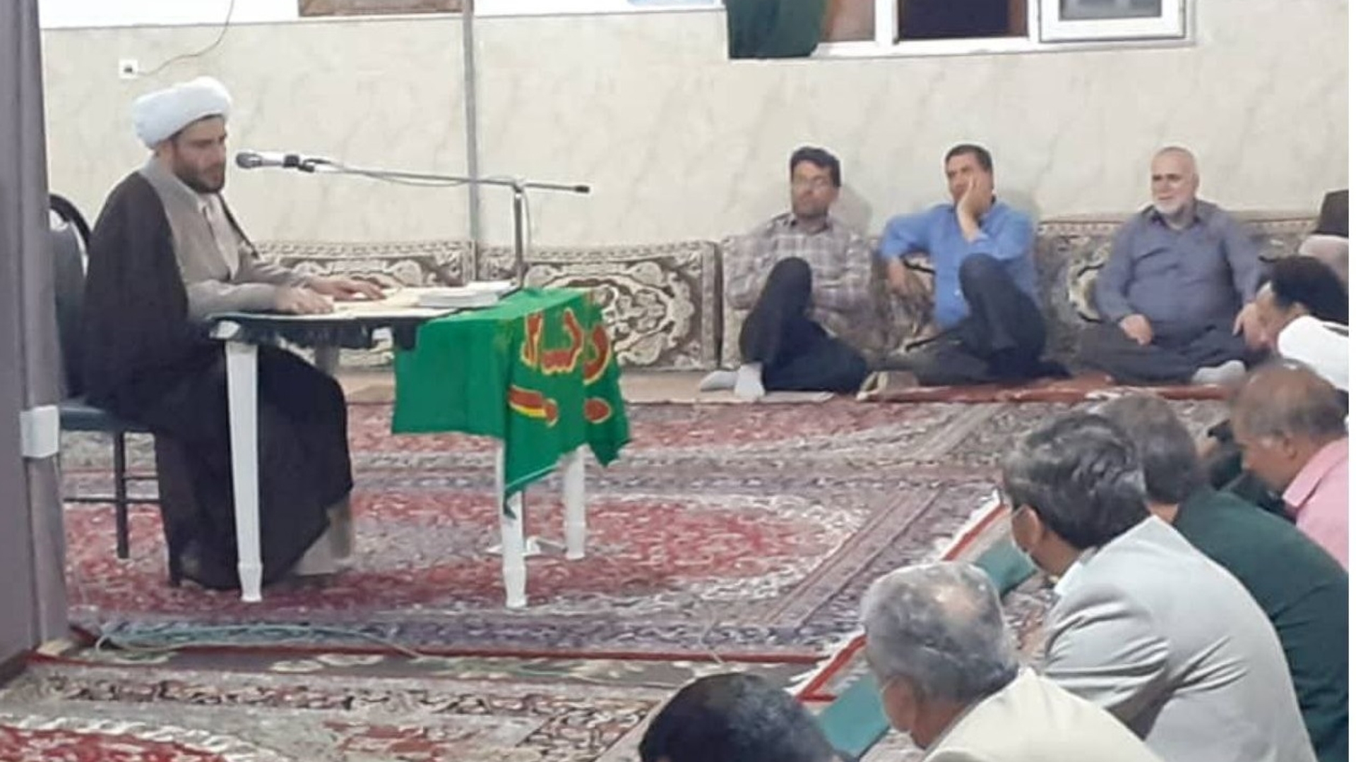 برگزاری مجلس یادبود به یاد درگذشتگان حادثه متروپل آبادان در شهرستان کمیجان