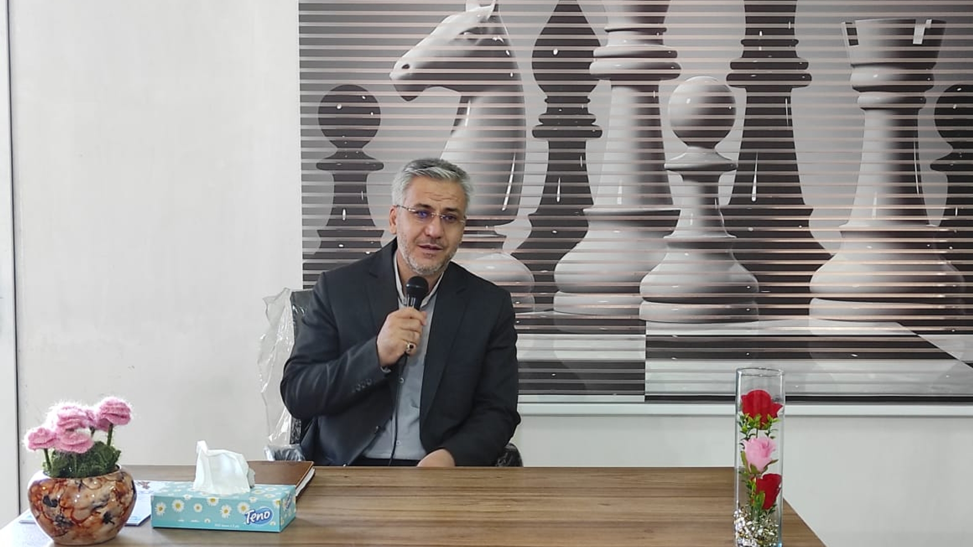 خانه شطرنج رخ سفید شهرستان خمین افتتاح شد
