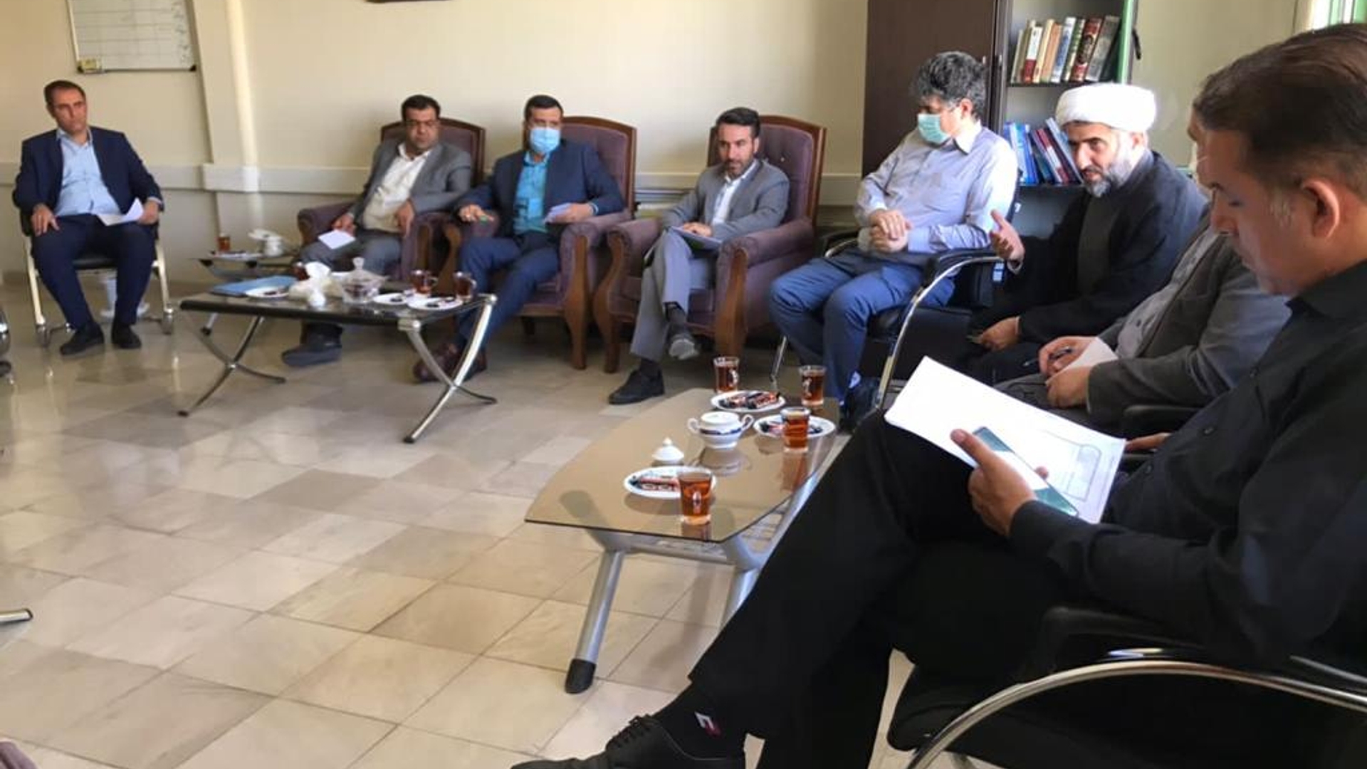 برگزاری جلسه کمیته پشتیبانی سفر استانی ریاست محترم جمهوری به استان مرکزی