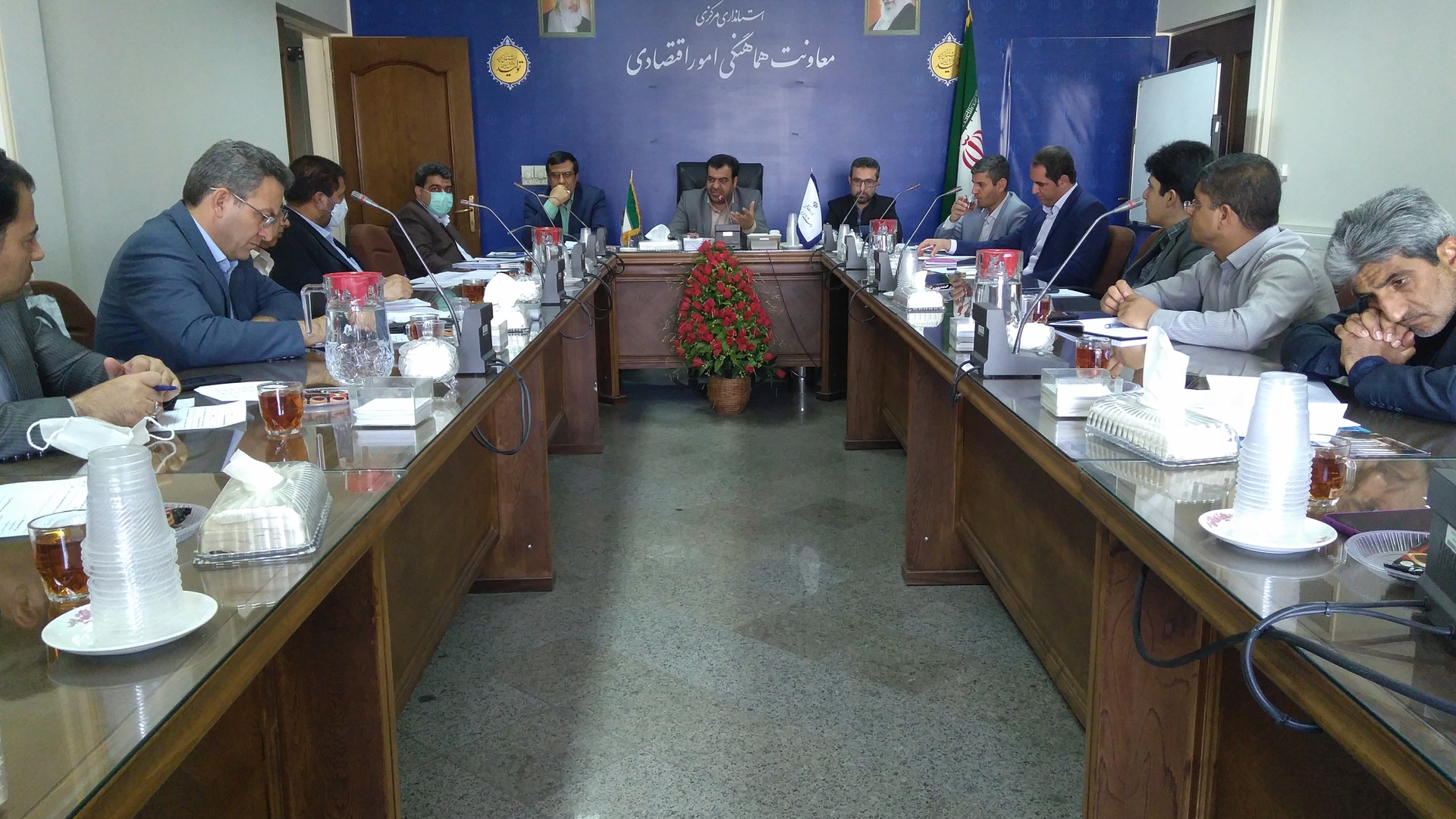 🔴برگزاری جلسات کمیته پشتیبانی ستاد سفر ریاست محترم جمهوری به استان مرکزی
