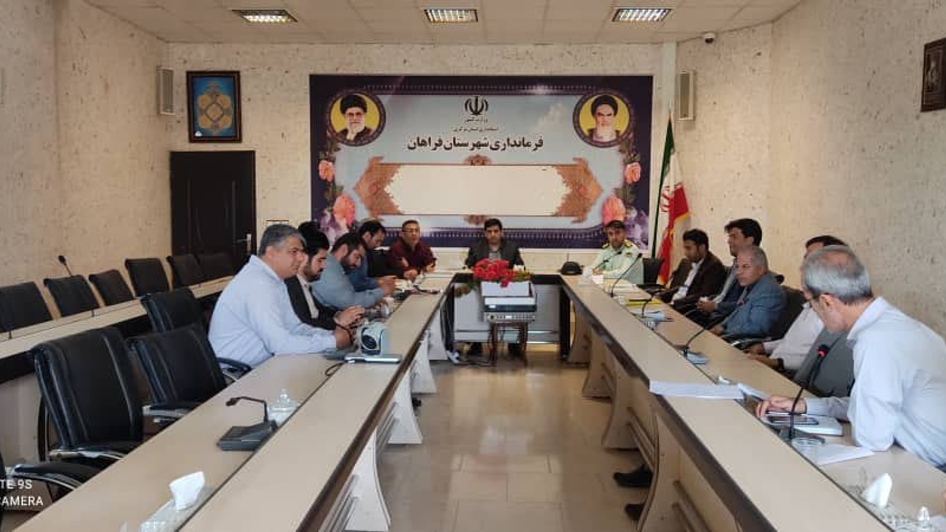 اولین جلسه کارگروه ساخت و ساز غیر مجاز به ریاست فرماندار شهرستان فراهان