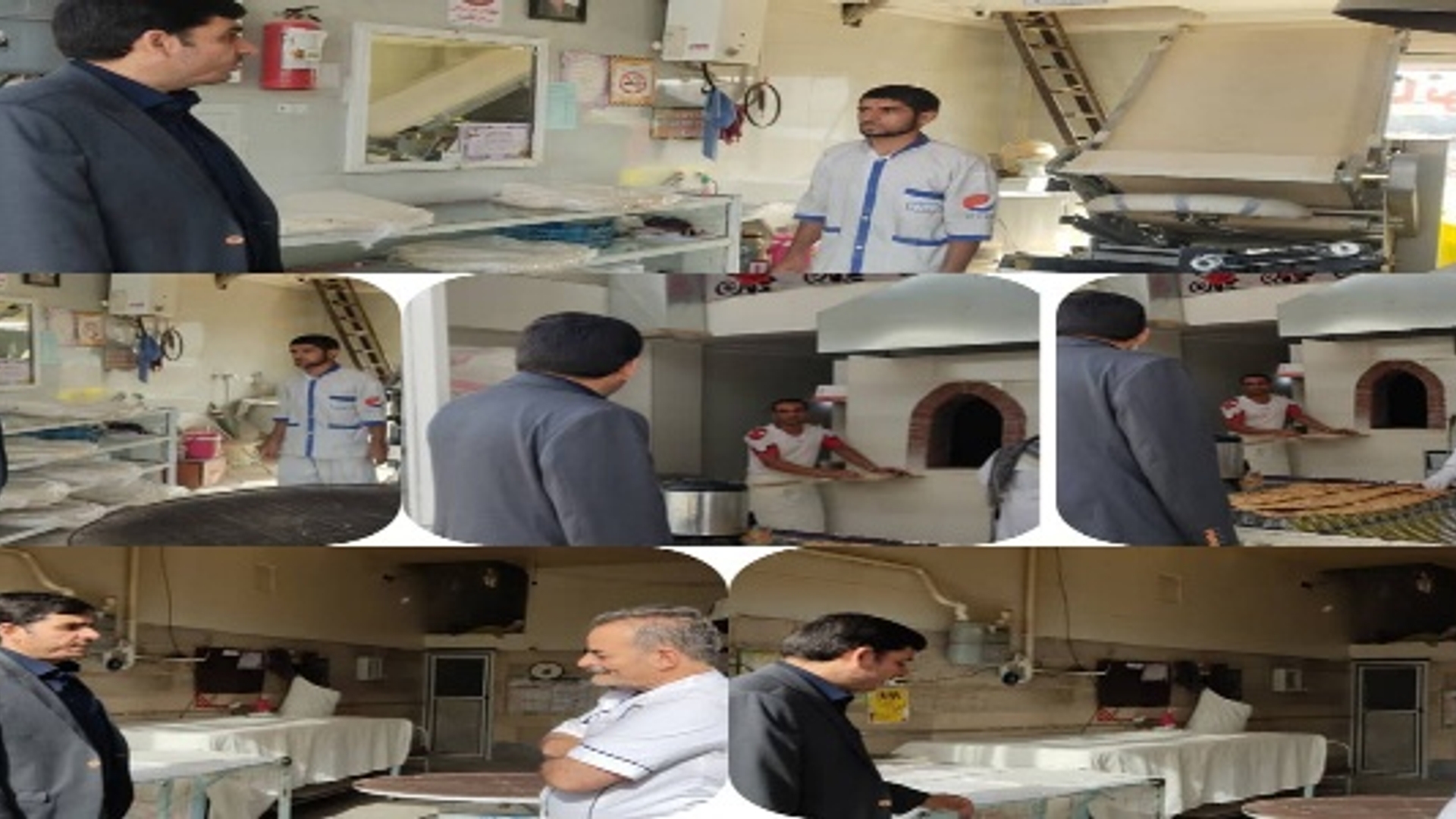 نظارت شبانه روزی بر عملکرد واحدهای نانوایی شهرستان فراهان