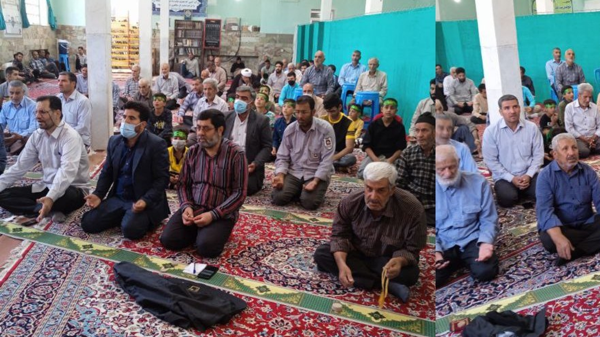 نماز عبادی و سیاسی جمعه شهر جاورسیان