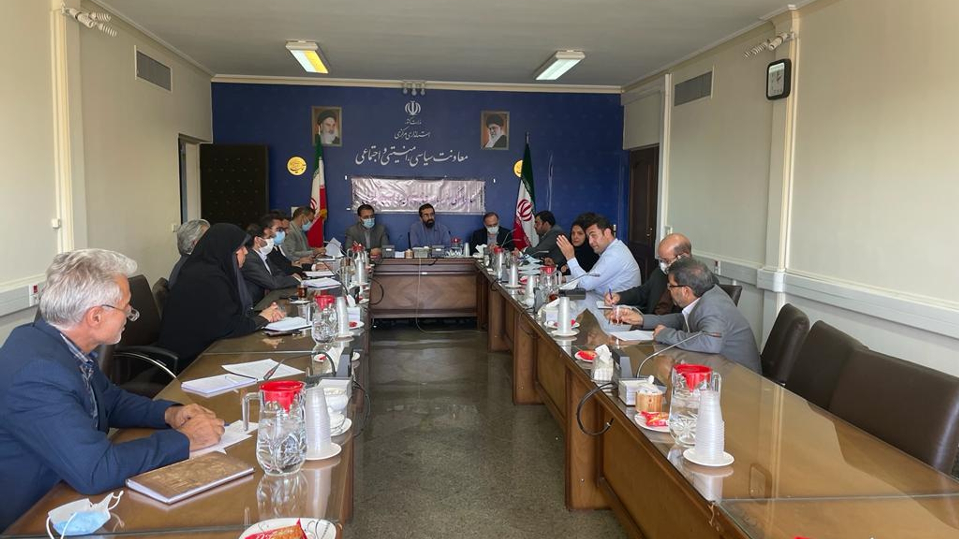 ششمین جلسه هماهنگي سفر ریاست جمهوری به استان مركزي در روز شنبه مورخ 25-04-1401  برگزار گردید.