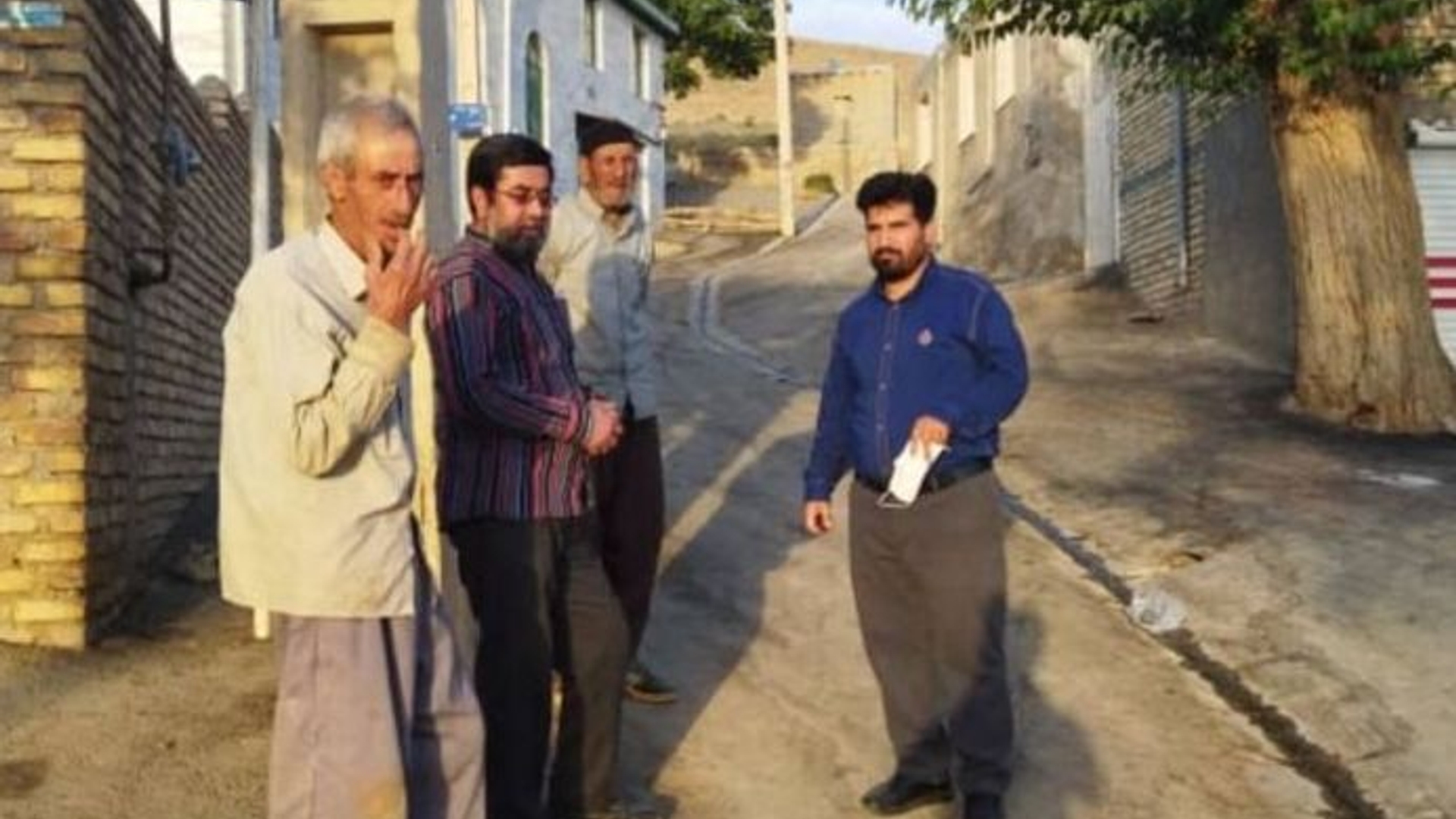 بازدید فرماندار شهرستان خنداب از روستاهای آلودرو کله بید از توابع بخش قره چای