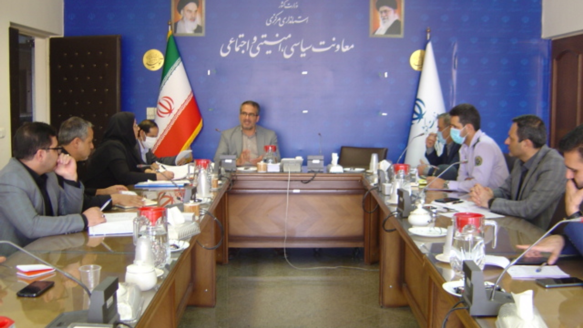 جلسه کمیته امنیتی پرنده های بدون سرنشین استان ساعت 11-00 صبح روز دوشنبه مورخ 1401-5-24 برگزار گردید.