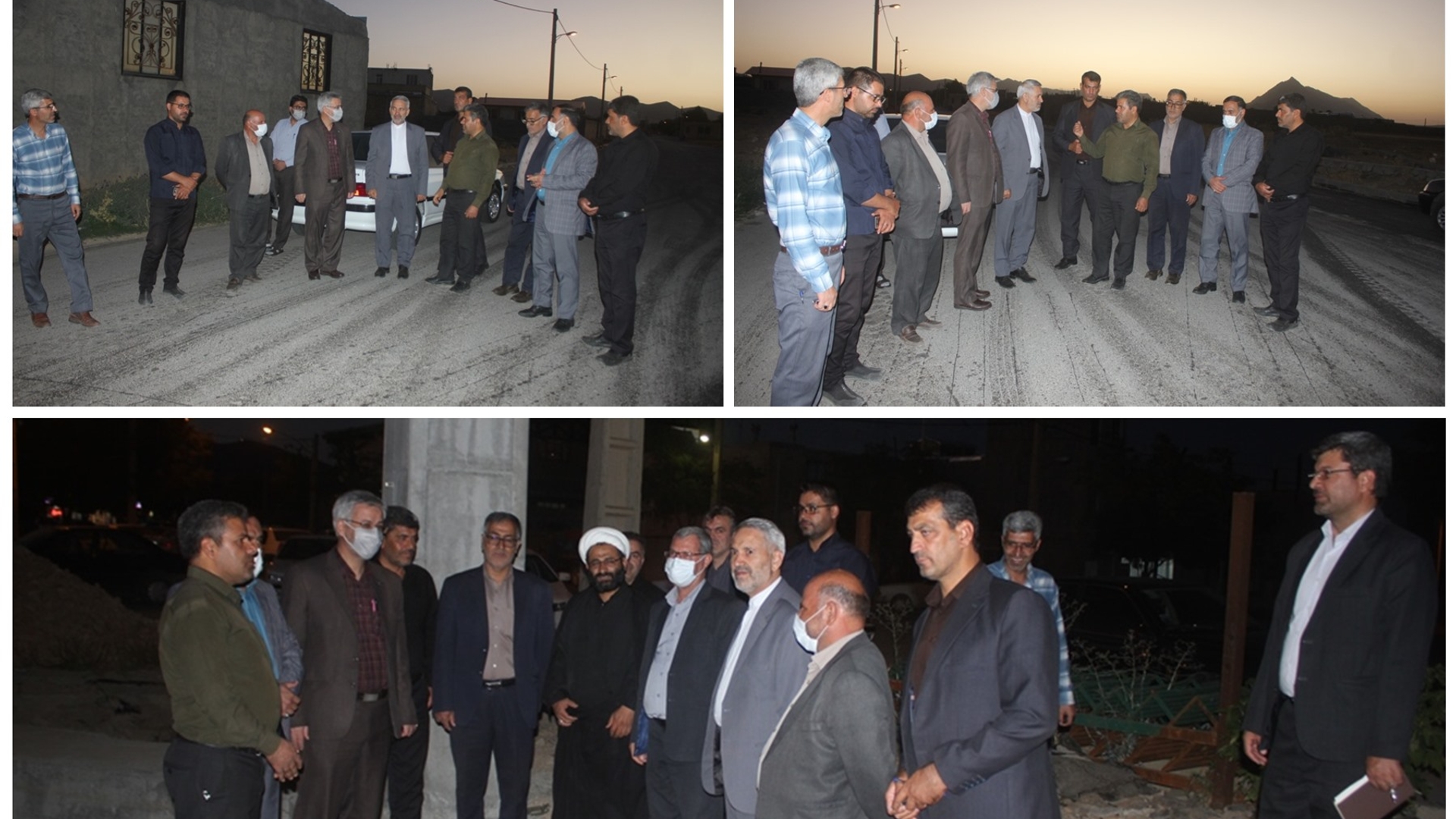 فرماندار و نماینده خمین از تعدادی از معابر شهر قورچی باشی بازدید کردند