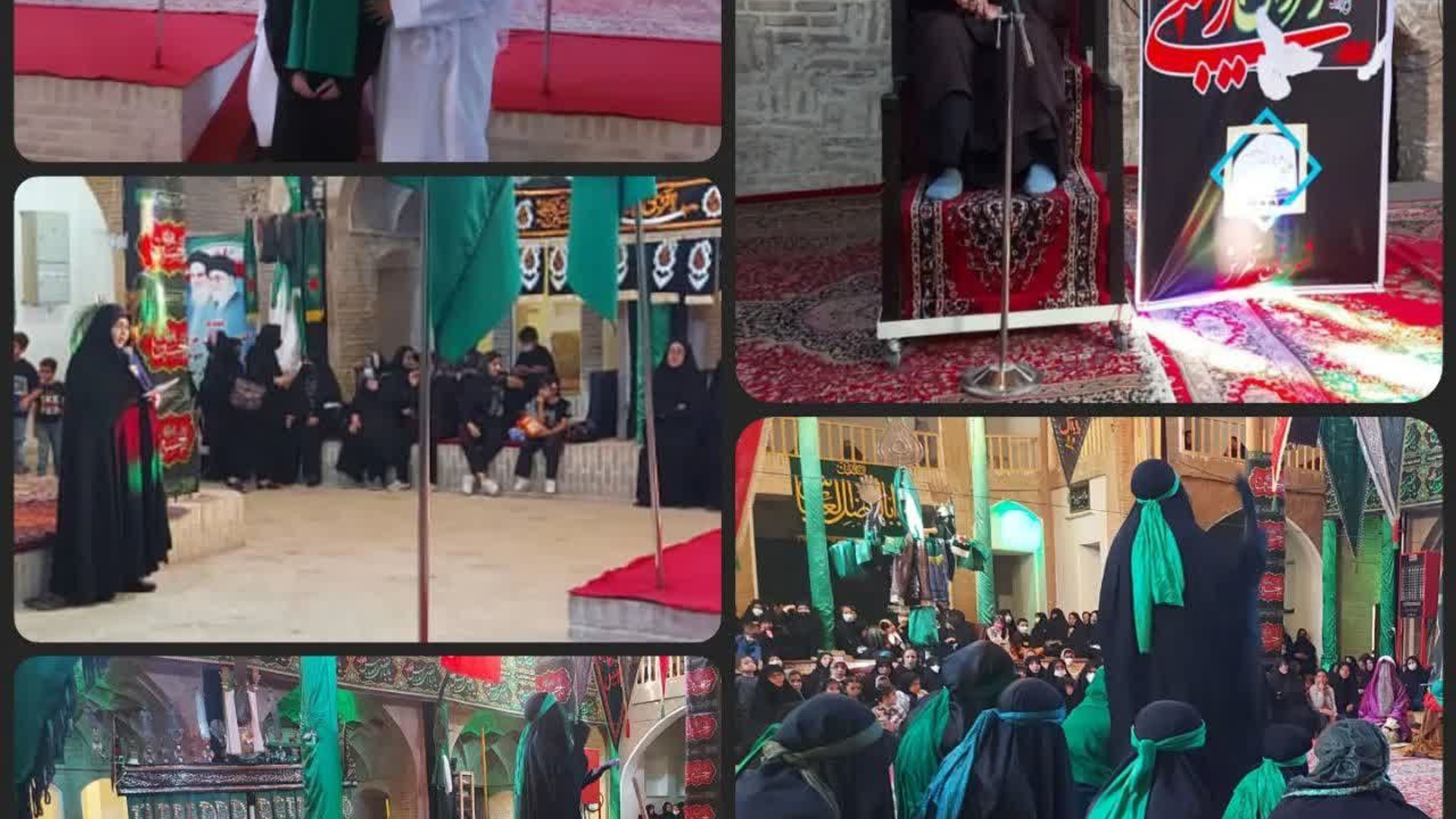 اولین تجمع بزرگ رهروان زینبی شهرستان تفرش