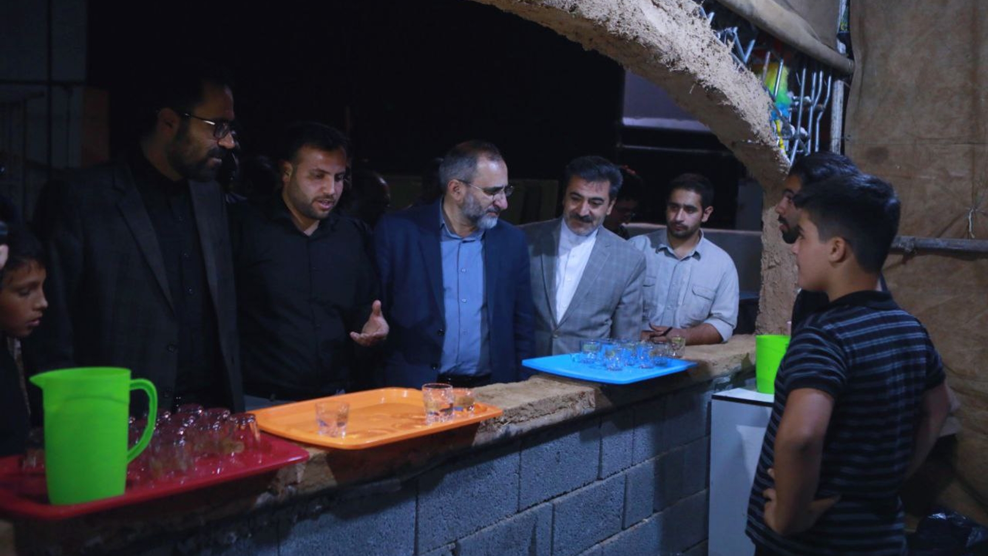 بازدید از مواکب اربعین شهرستان شازند و روند رسیدگی به زائرین اربعین حسینی