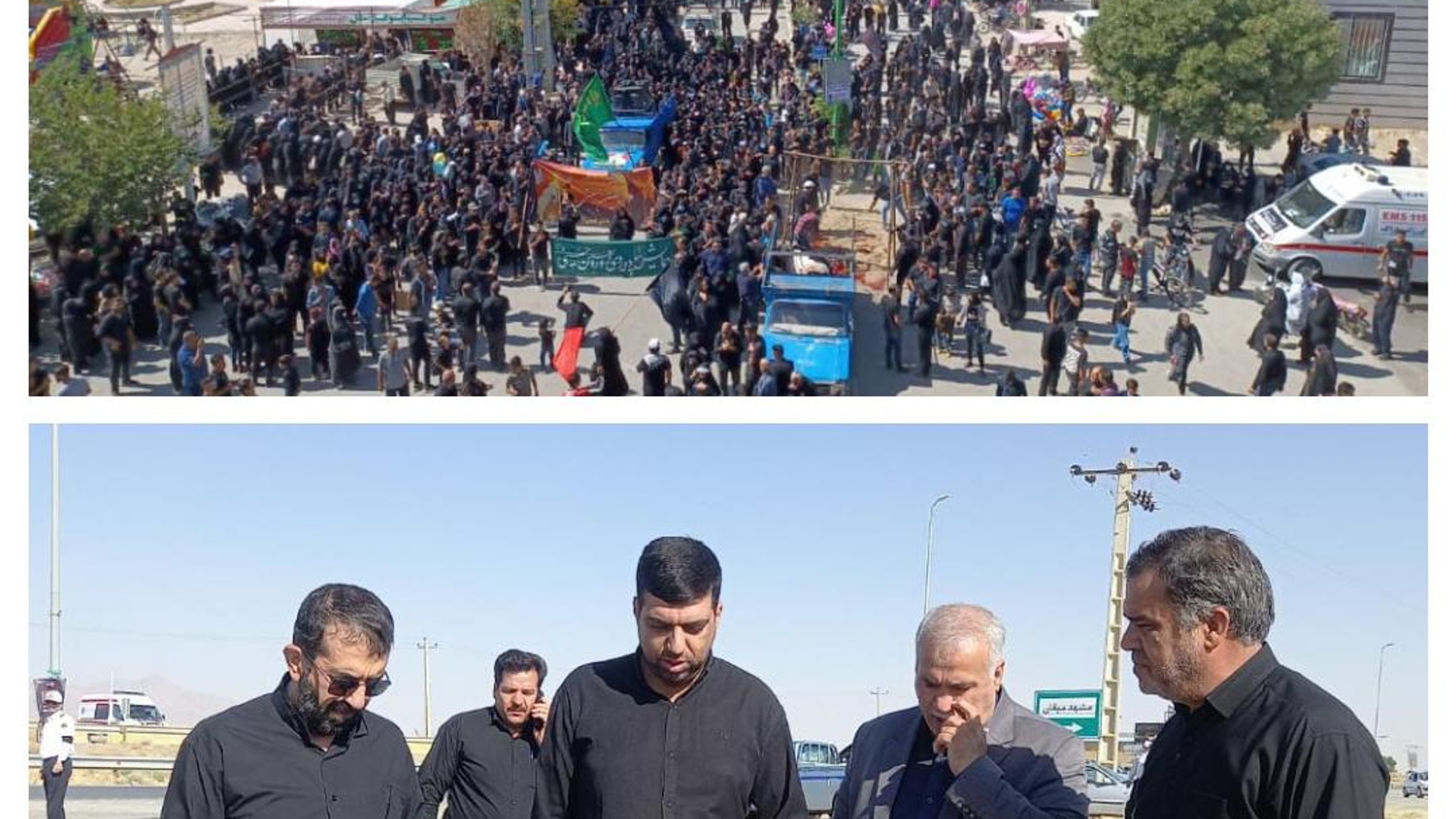 مراسم پیاده روی حدود 200هزار نفری شهرستان اراک