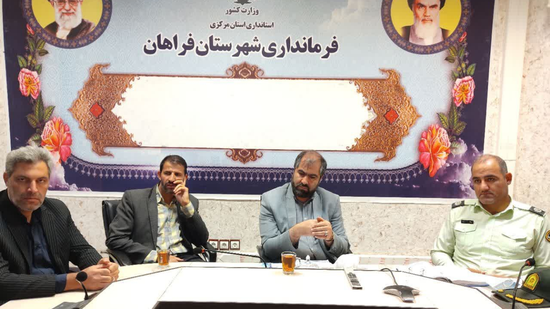جلسه تشکیل انجمن میراث فرهنگی شهرستان فراهان