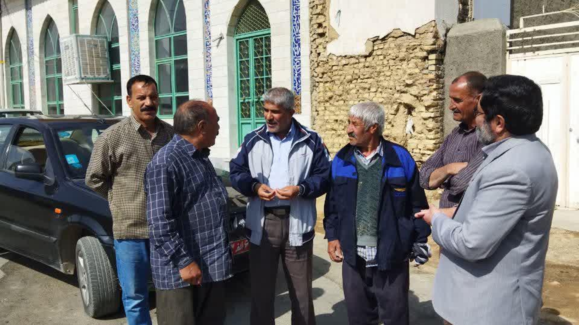 بازدید فرماندار خنداب از روستاهای گوشه علیاء وسفلی
