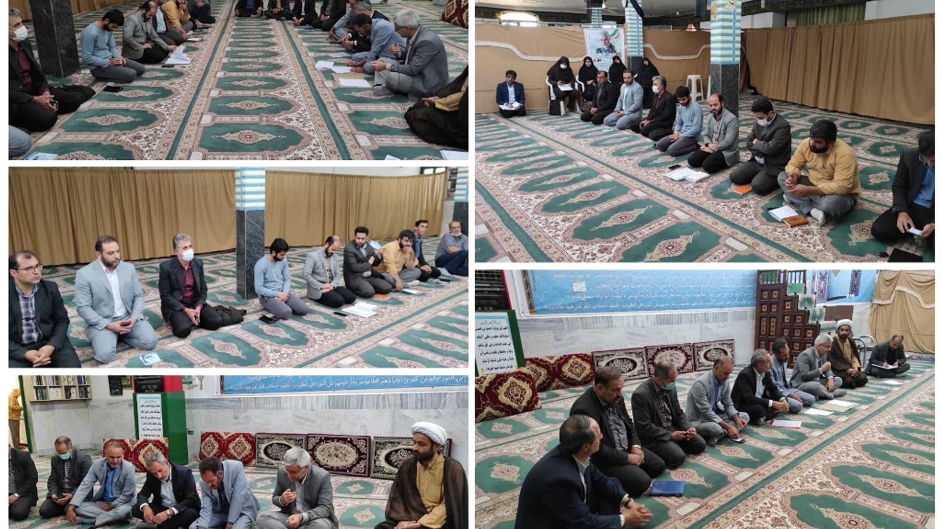 جلسه بررسی مسائل و مشکلات محله فیروز آباد خمین برگزار شد