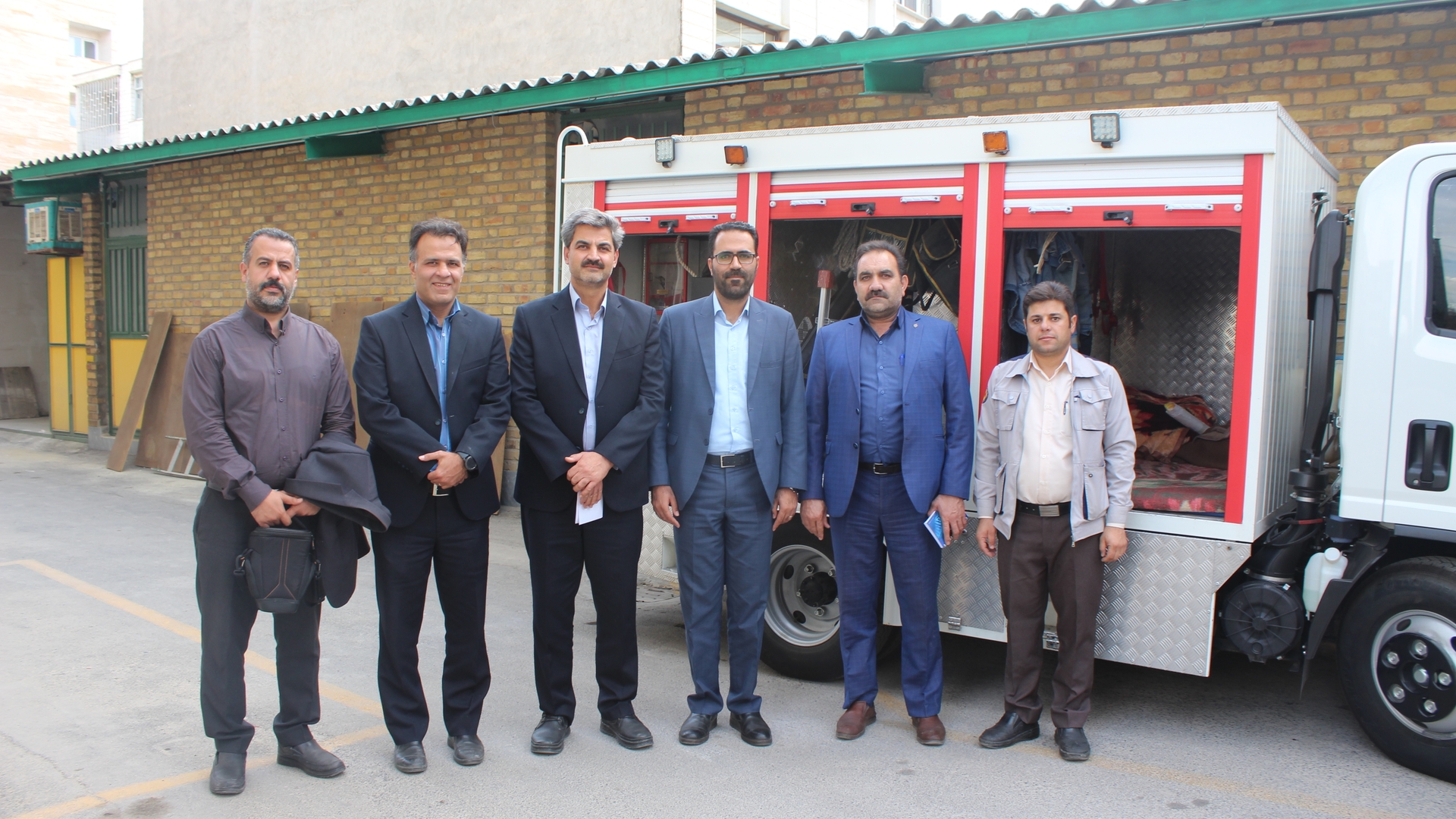 بازدید از تجهیزات پدافند غیرعامل شرکت توزیع نیروی برق استان