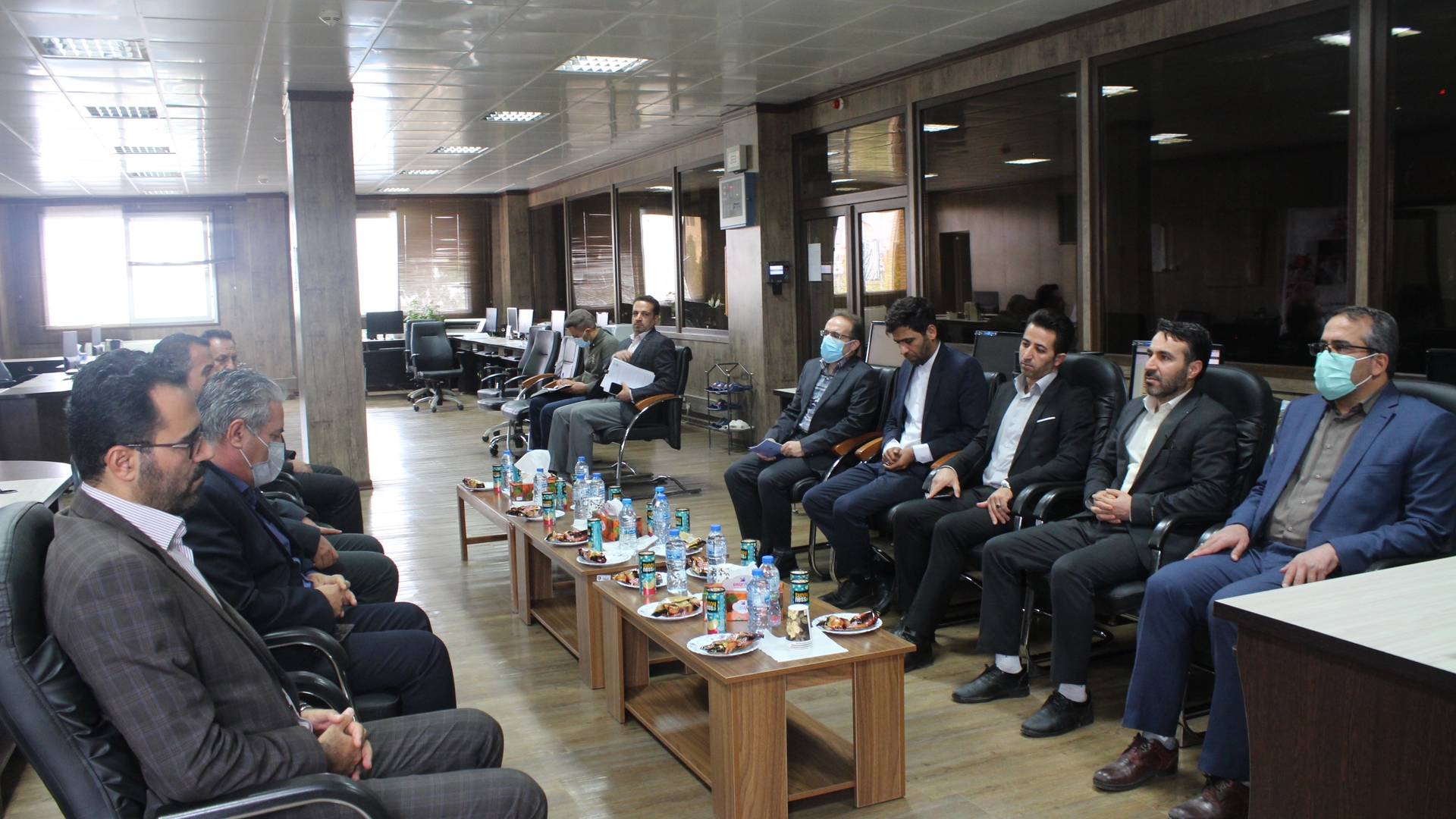 برگزاری نشست با مدیر شرکت ارتباطات زیرساخت استان