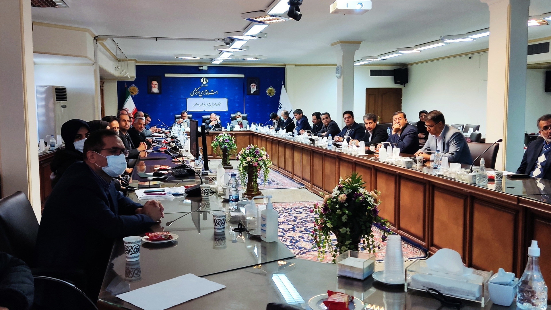 جلسه کارگروه آموزش و پژوهش ،فناوری و ستاد هفته پژوهش و فناوری استان مرکزی