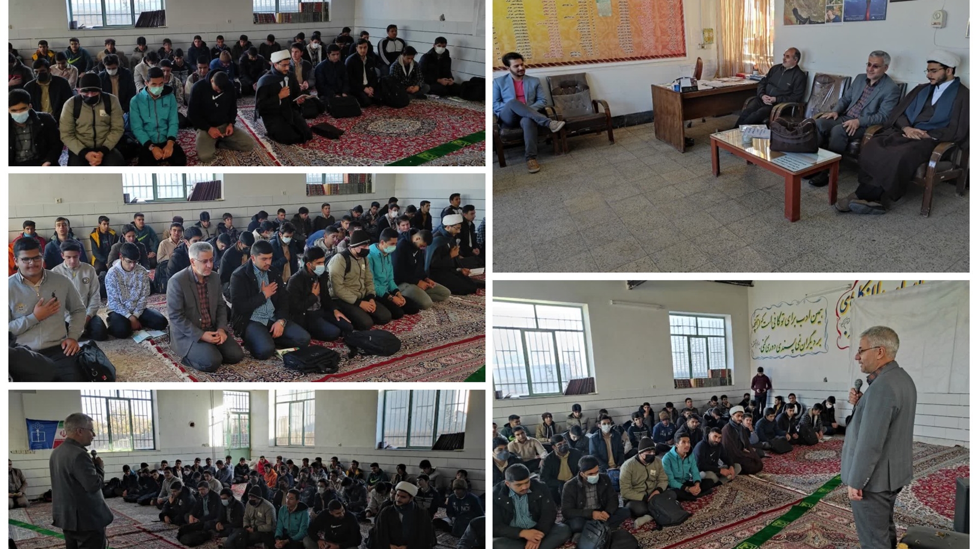 نشست بصیرتی جهاد تبیین در مدرسه متوسطه دوم پسرانه صدرا خمین برگزار شد