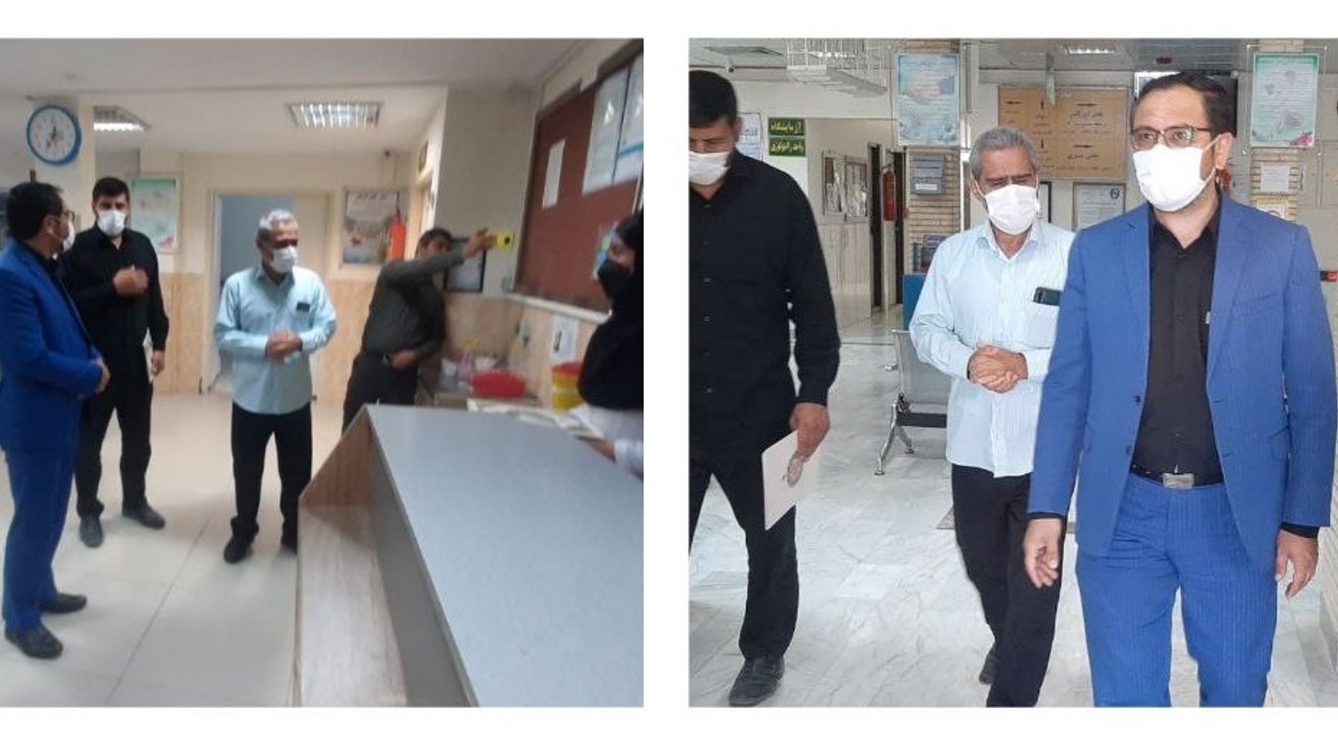دیدار با پزشکان بیمارستان امام علی(ع) و تقدیر از زحمات پزشکان و کادر درمان شهرستان