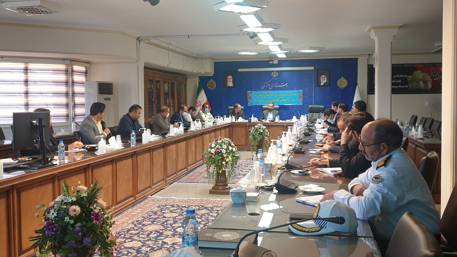دهمین جلسه کمیسیون مبارزه با قاچاق کالا و ارز استان مرکزی برگزار شد.