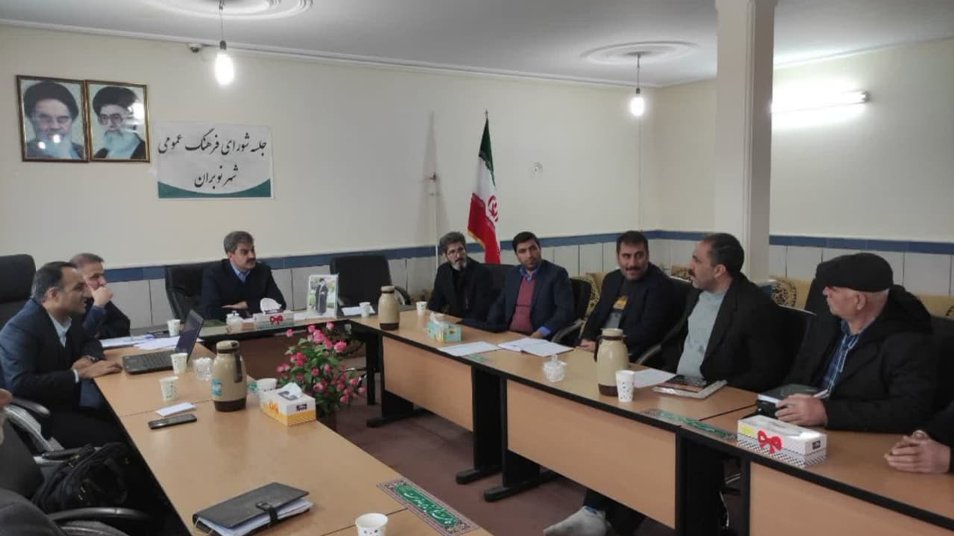 اجرای طرح رایحه خدمت توزیع برق استان مرکزی در نوبران