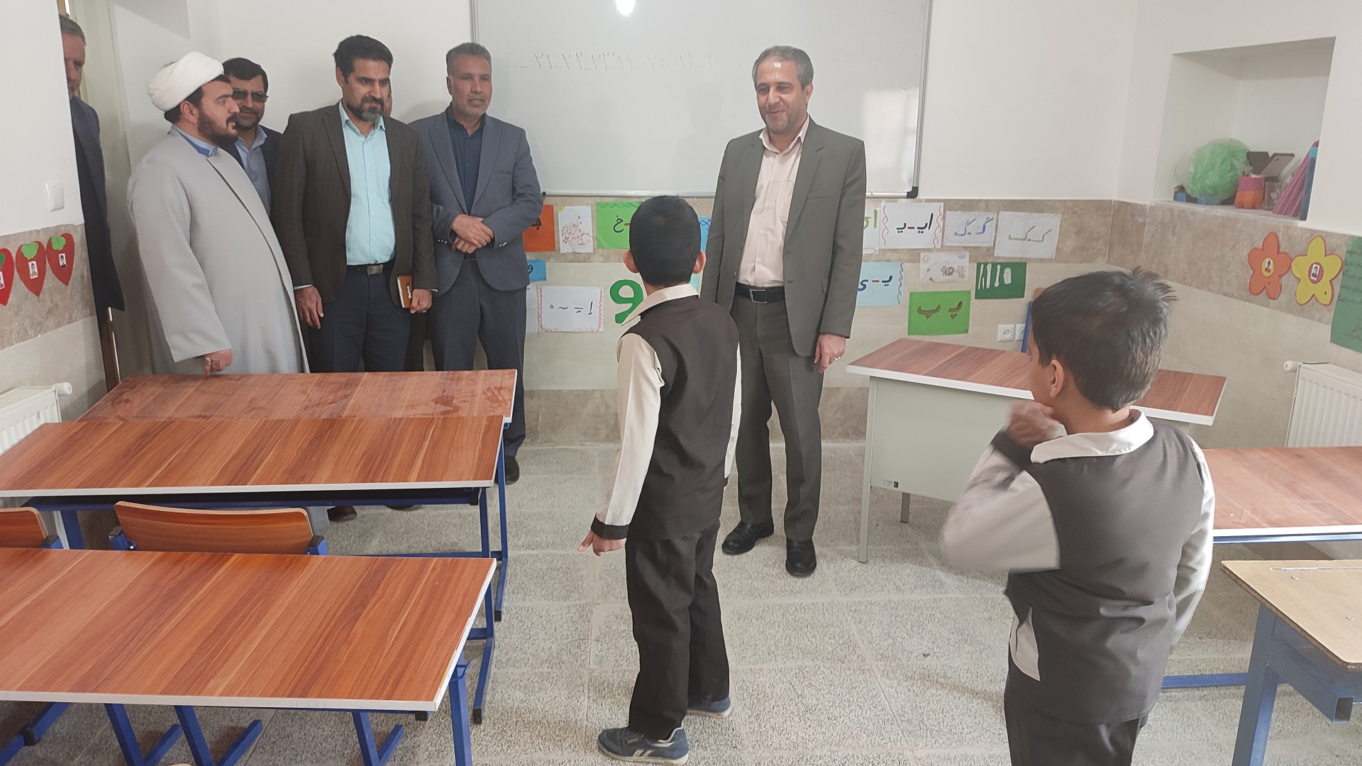 افتتاح مدرسه خیر ساز در روستای نورعلیبیک