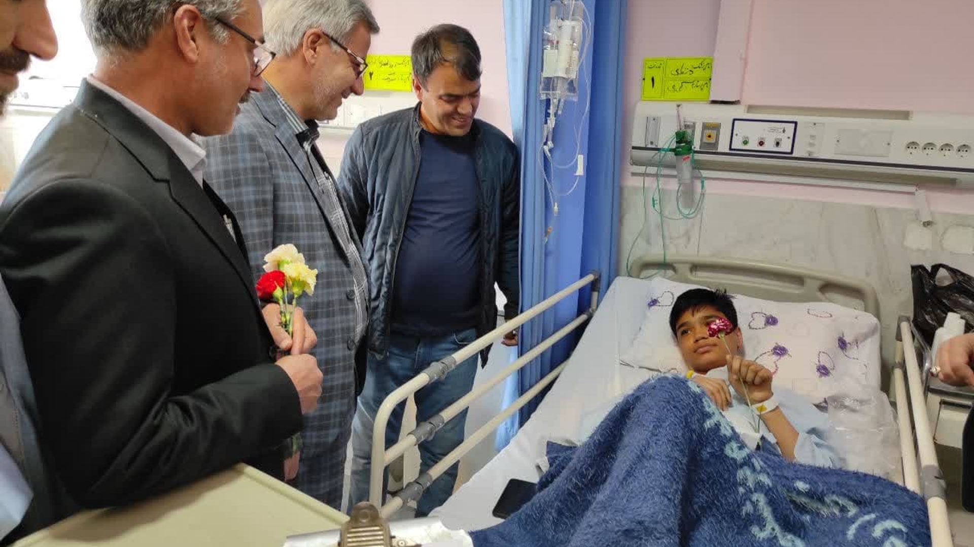 فرماندار از بیمارستان امام خمینی (ره) خمین بازدید کرد