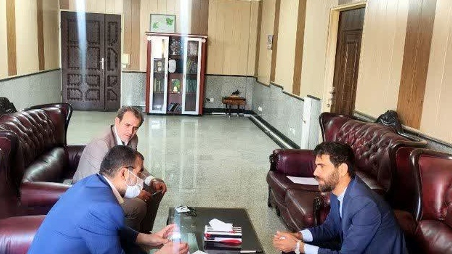 دیدار فرماندار با مدیرکل ارتباطات و فناوری اطلاعات استان