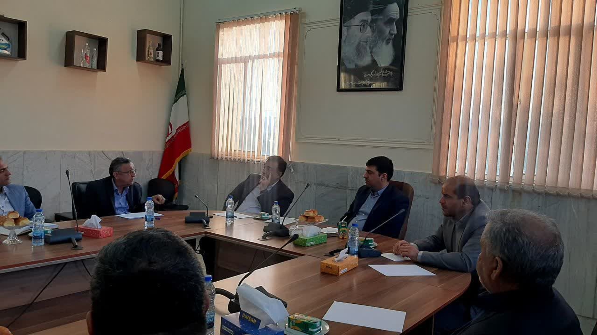 📸 بازدید هادی فرماندار شهرستان اراک و تعدادی از مدیران از شهرک صنعتی ایبک آباد