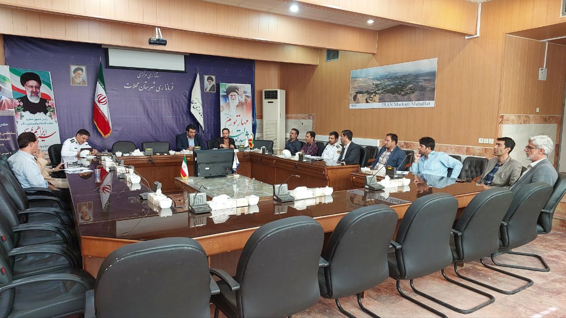 شورای ترافیک شهرستان محلات تشکیل جلسه داد.