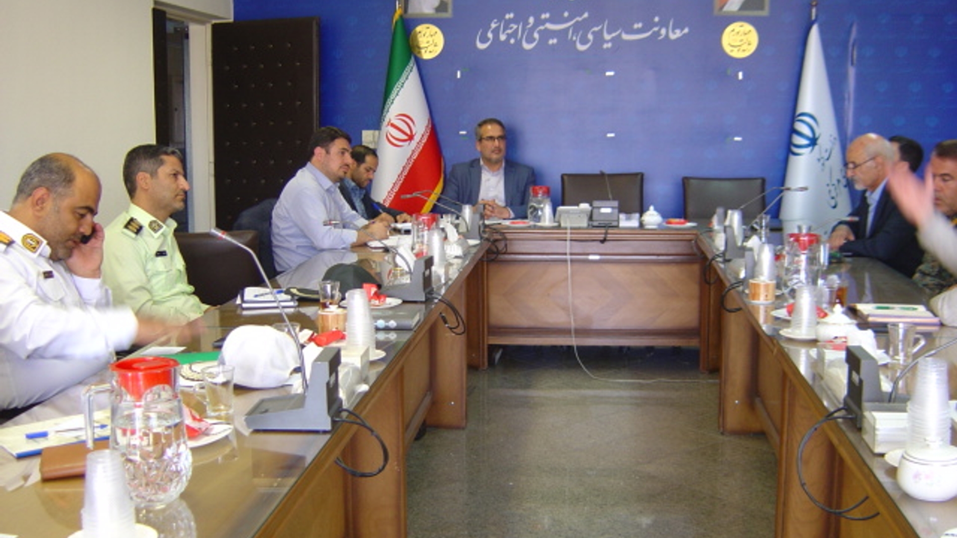 جلسه کمیسیون امنیت ورزش استان در ساعت 10 صبح روز سه شنبه مورخ 5-4-1402 به ریاست آقای رحیمی تبار مدیر کل امنیتی و انتظامی برگزار گردید.