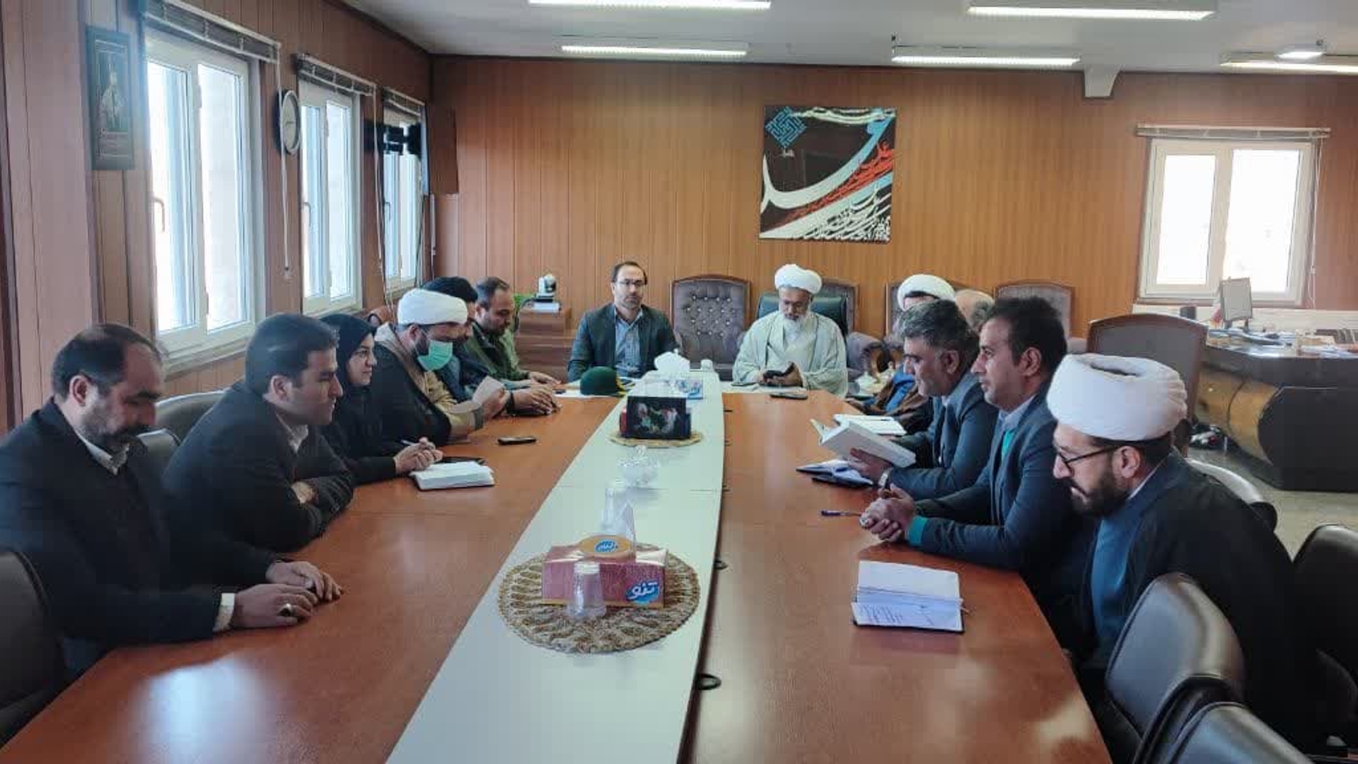 جلسه شورای مساجد شهرستان برگزار شد.